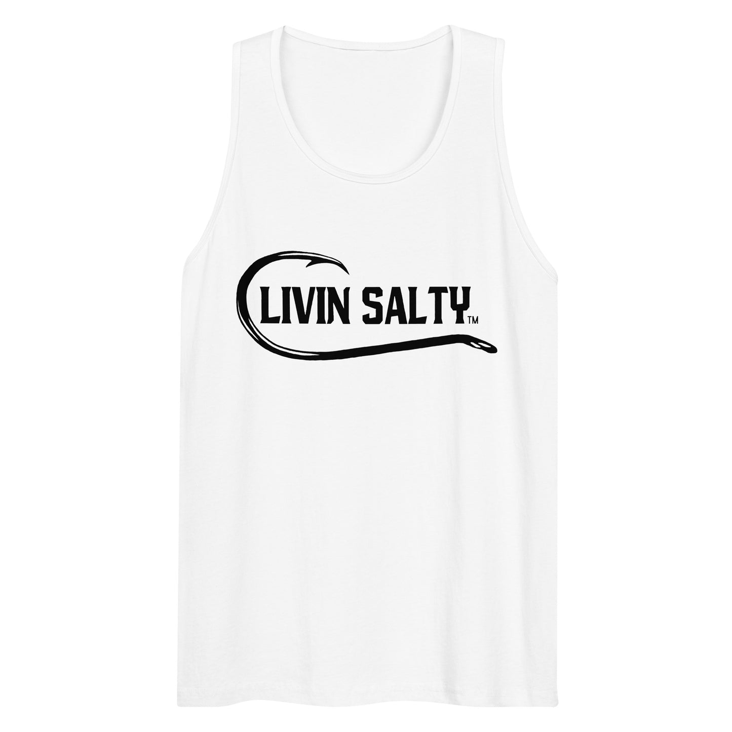 Men’s LIVIN SALTY with hook tank top