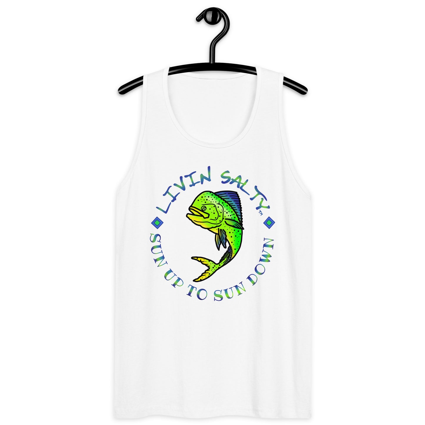 Men’s LIVIN SALTY Mahi tank top