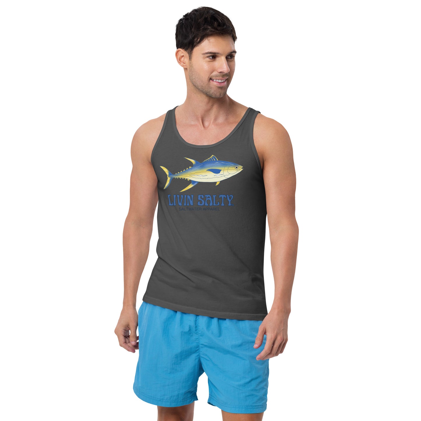 Men's Tuna LIVIN SALTY Tank Top