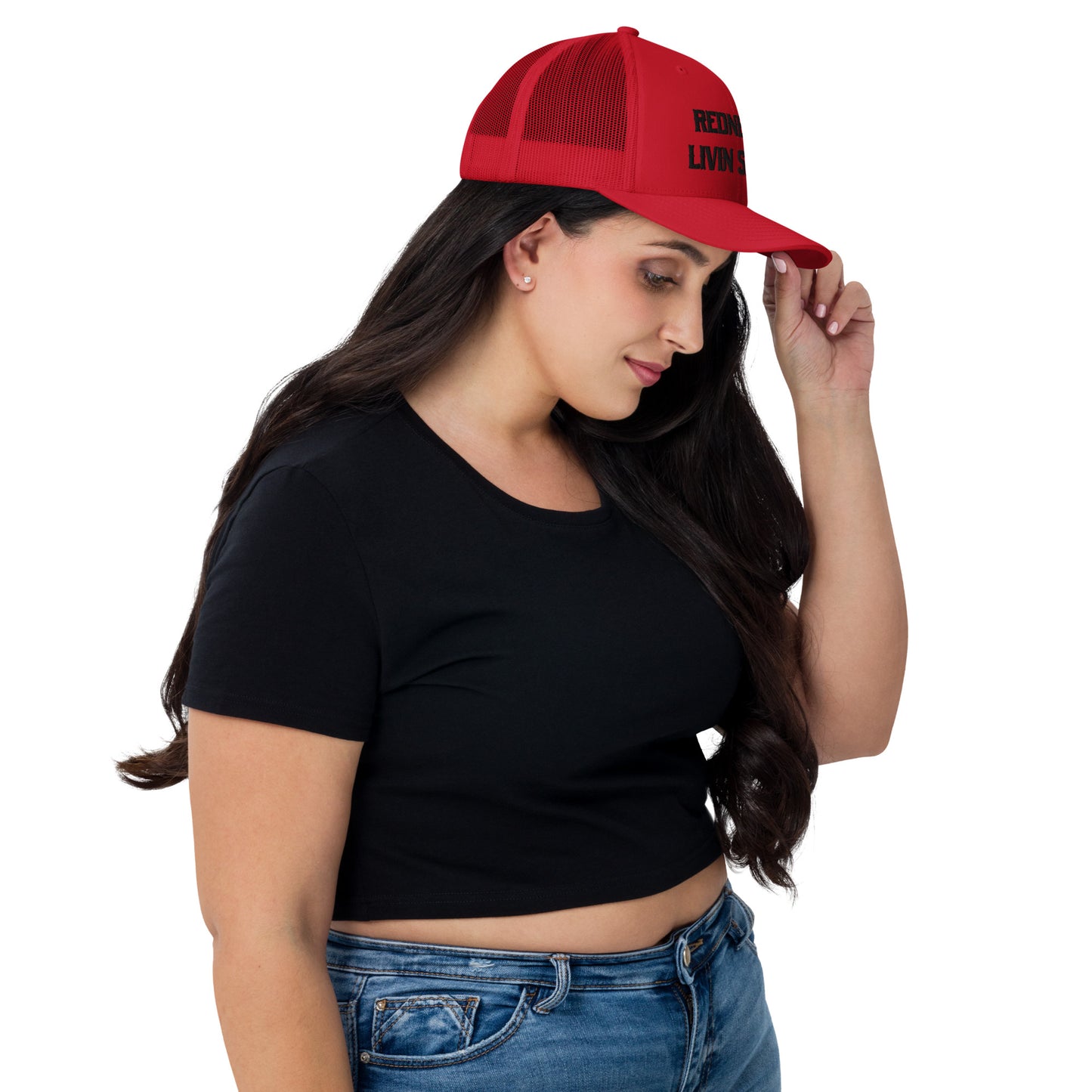 REDNECKS LIVIN SALTY Trucker Cap