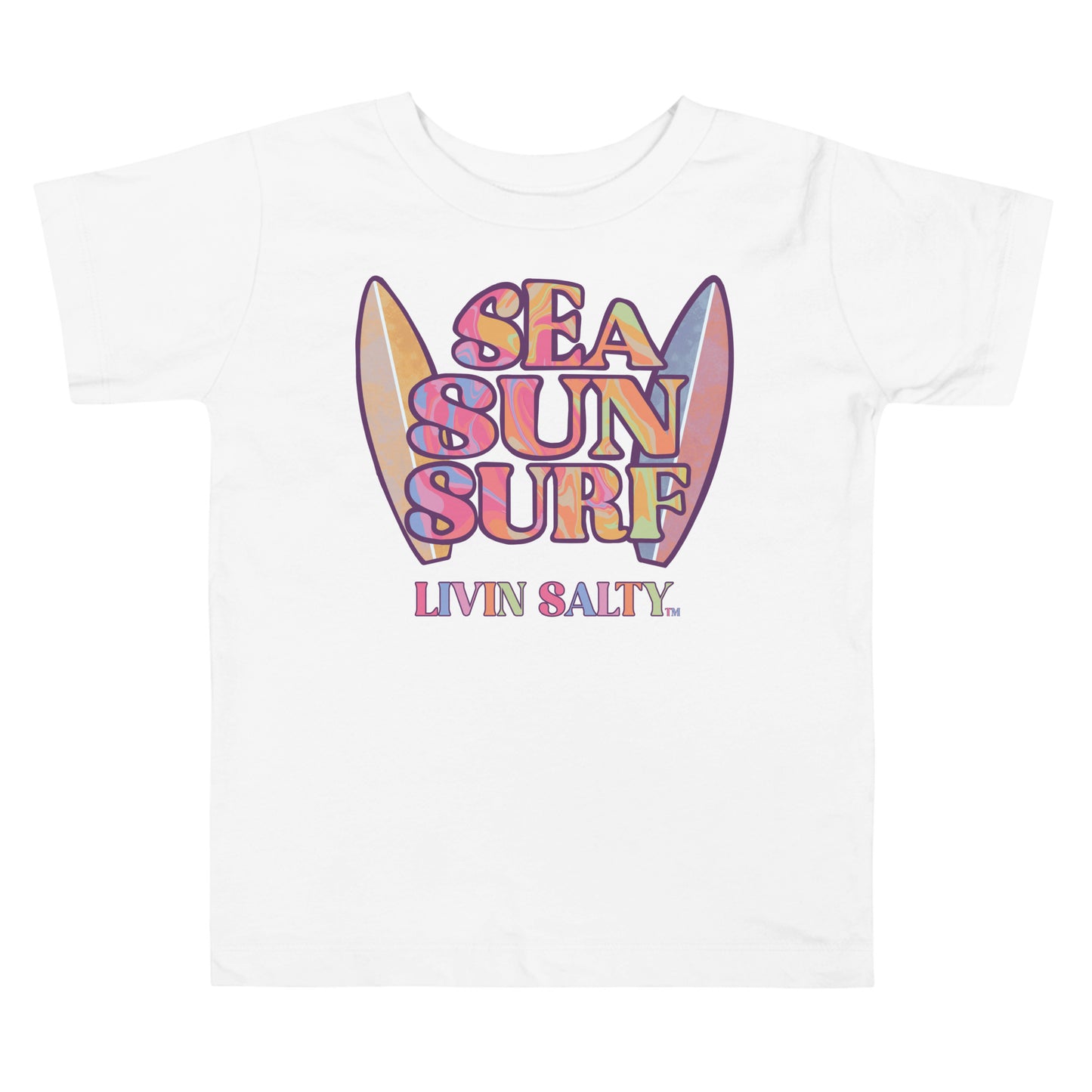 Toddler LIVIN SALTY Short Sleeve Tee