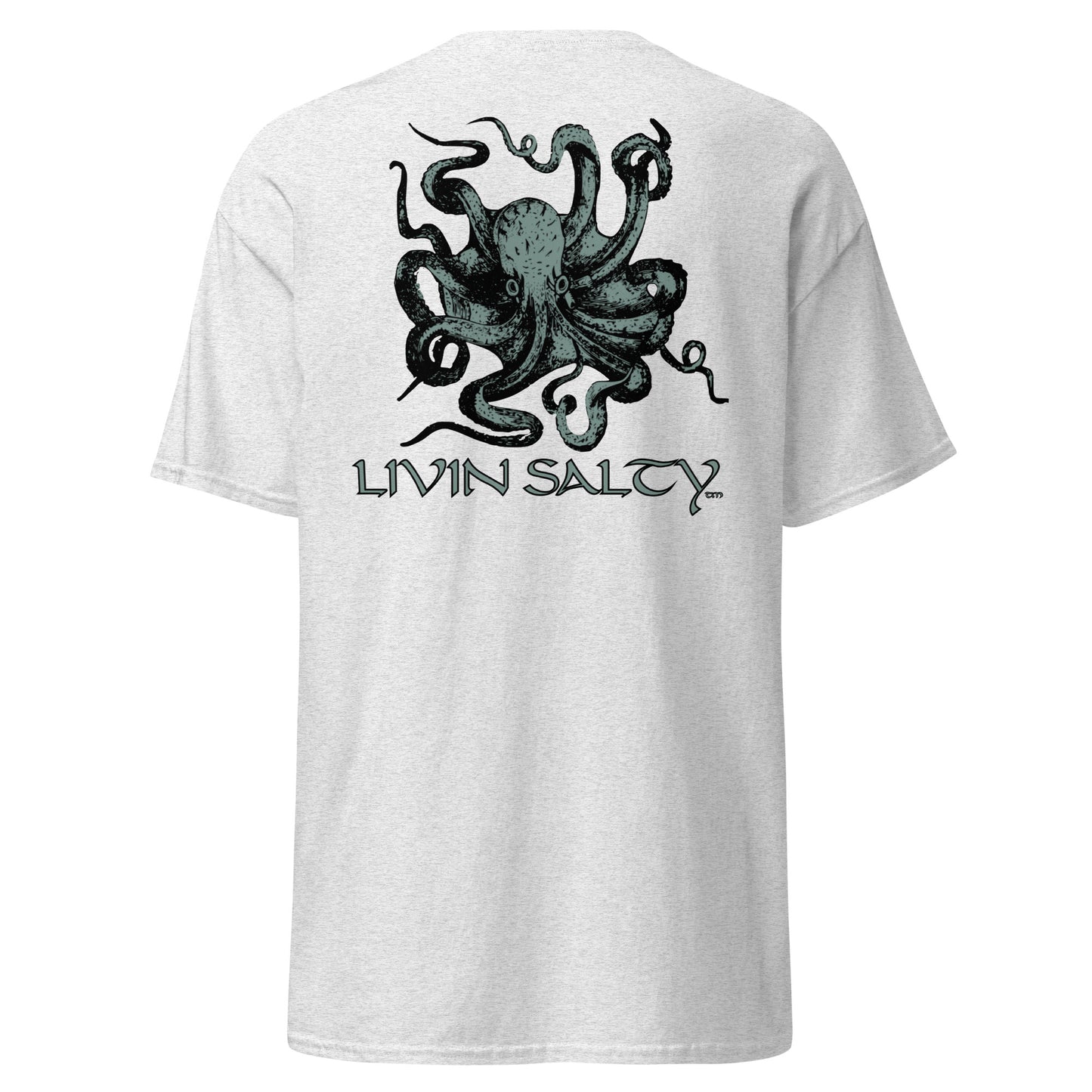 Unisex Octopus LIVIN SALTY Cotton tee