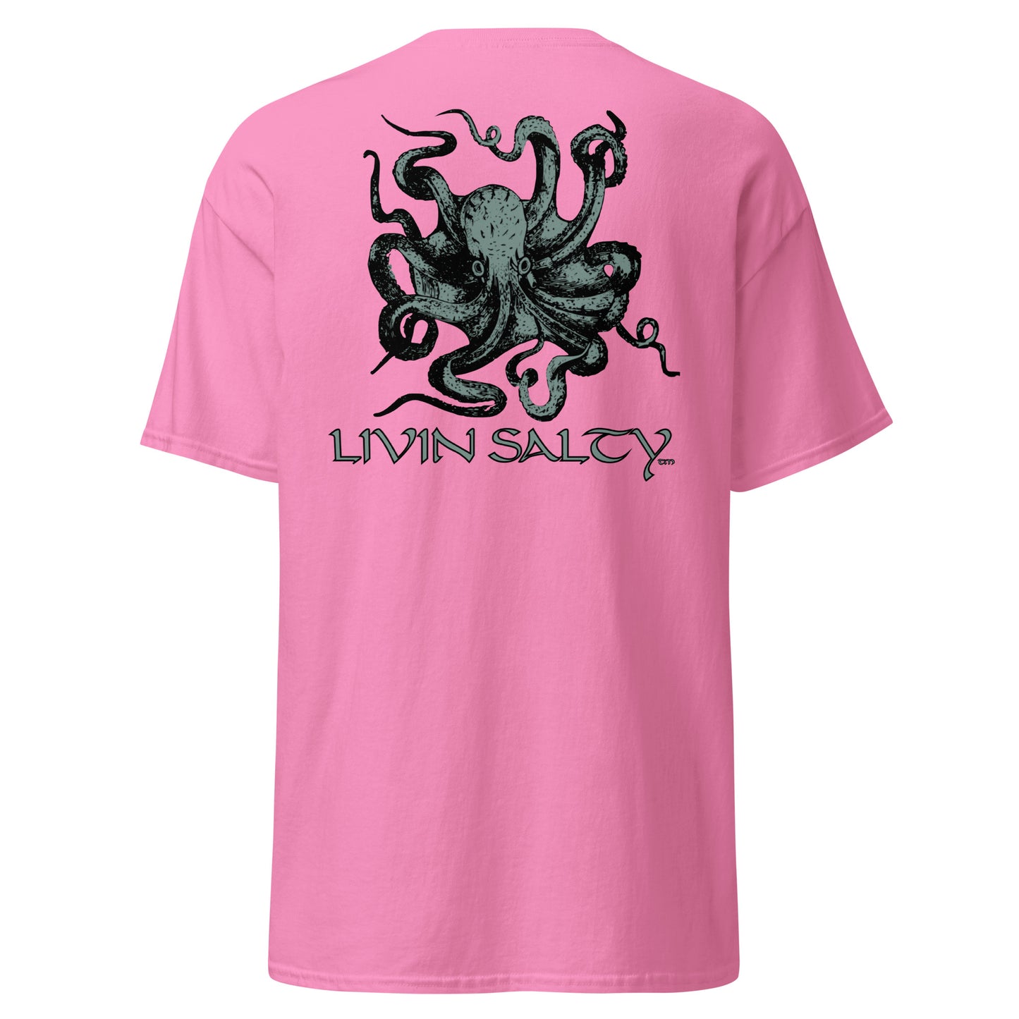 Unisex Octopus LIVIN SALTY Cotton tee