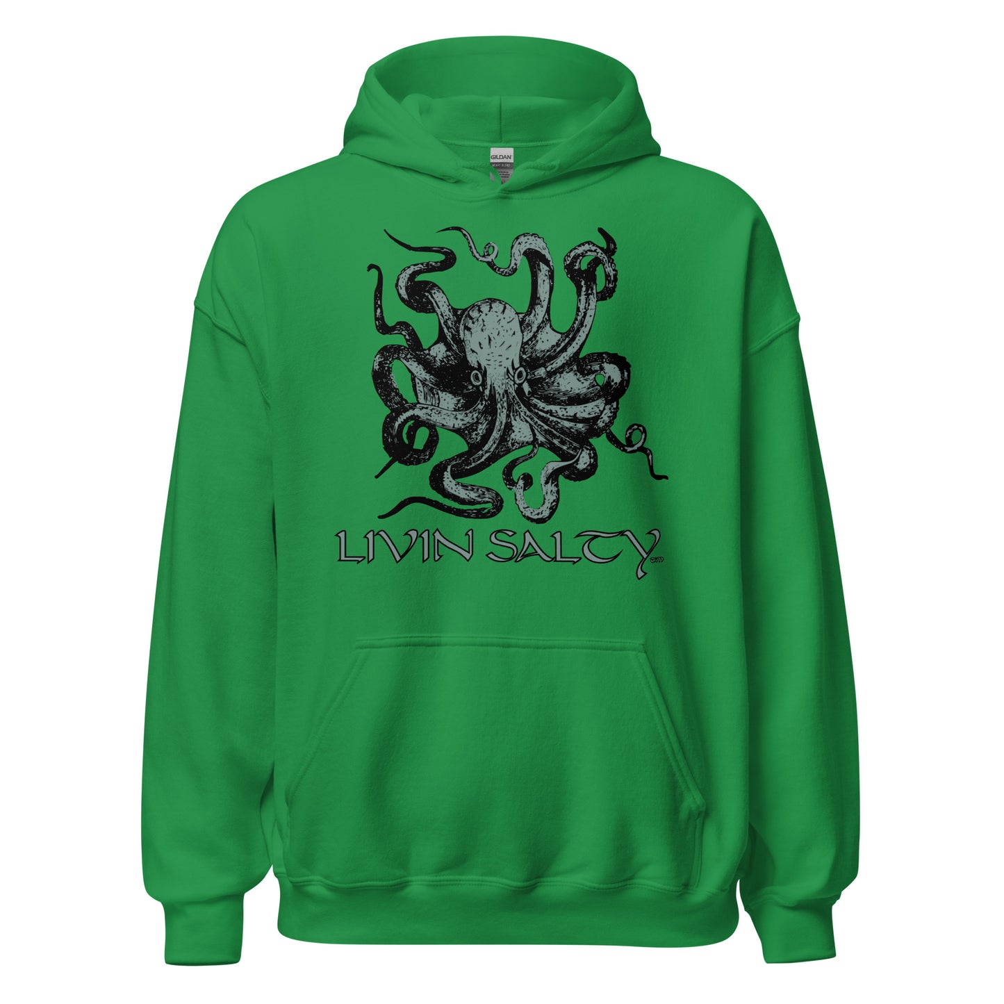 Unisex LIVIN SALTY Octopus Hoodie