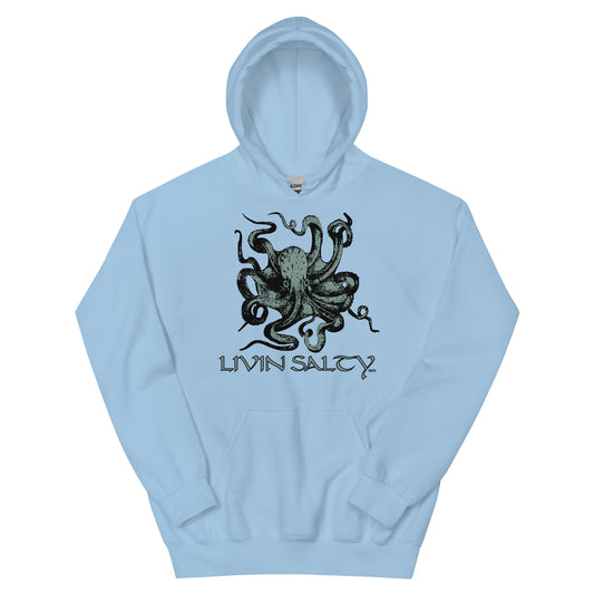 Unisex LIVIN SALTY Octopus Hoodie
