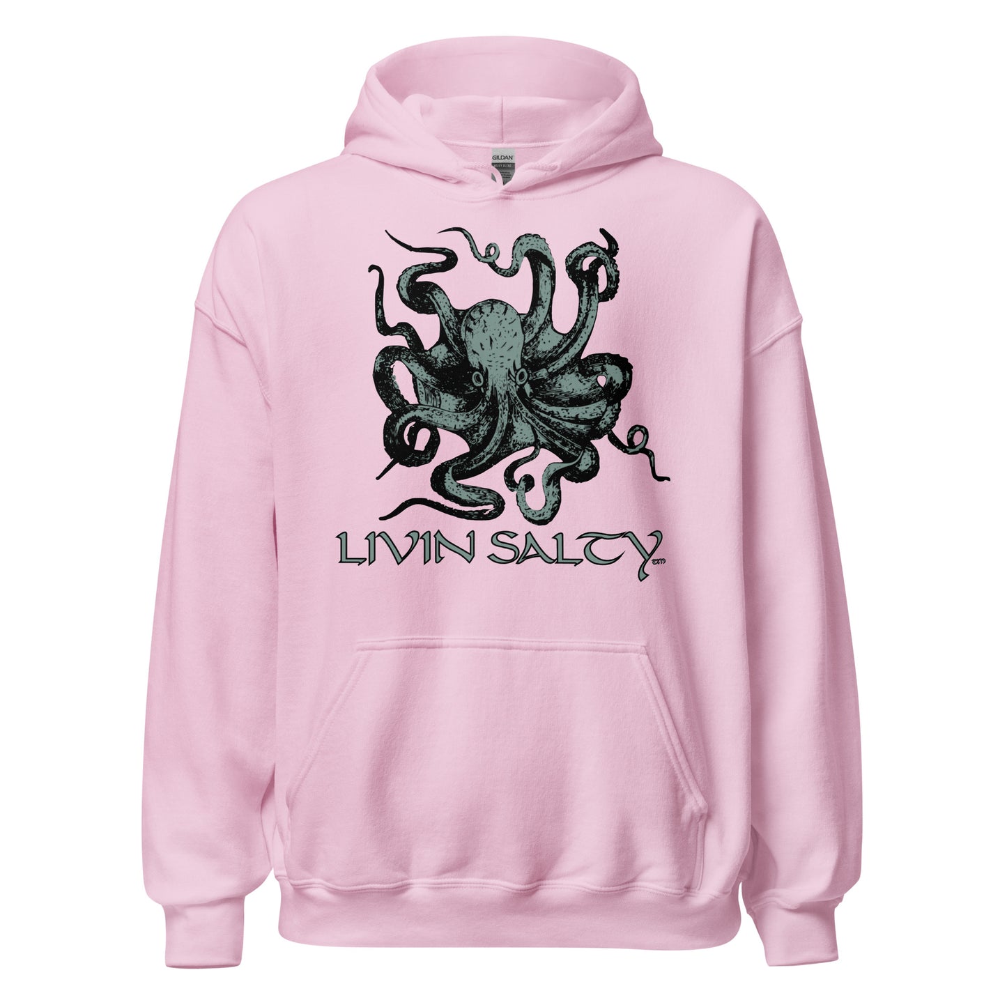 Unisex LIVIN SALTY Octopus Hoodie