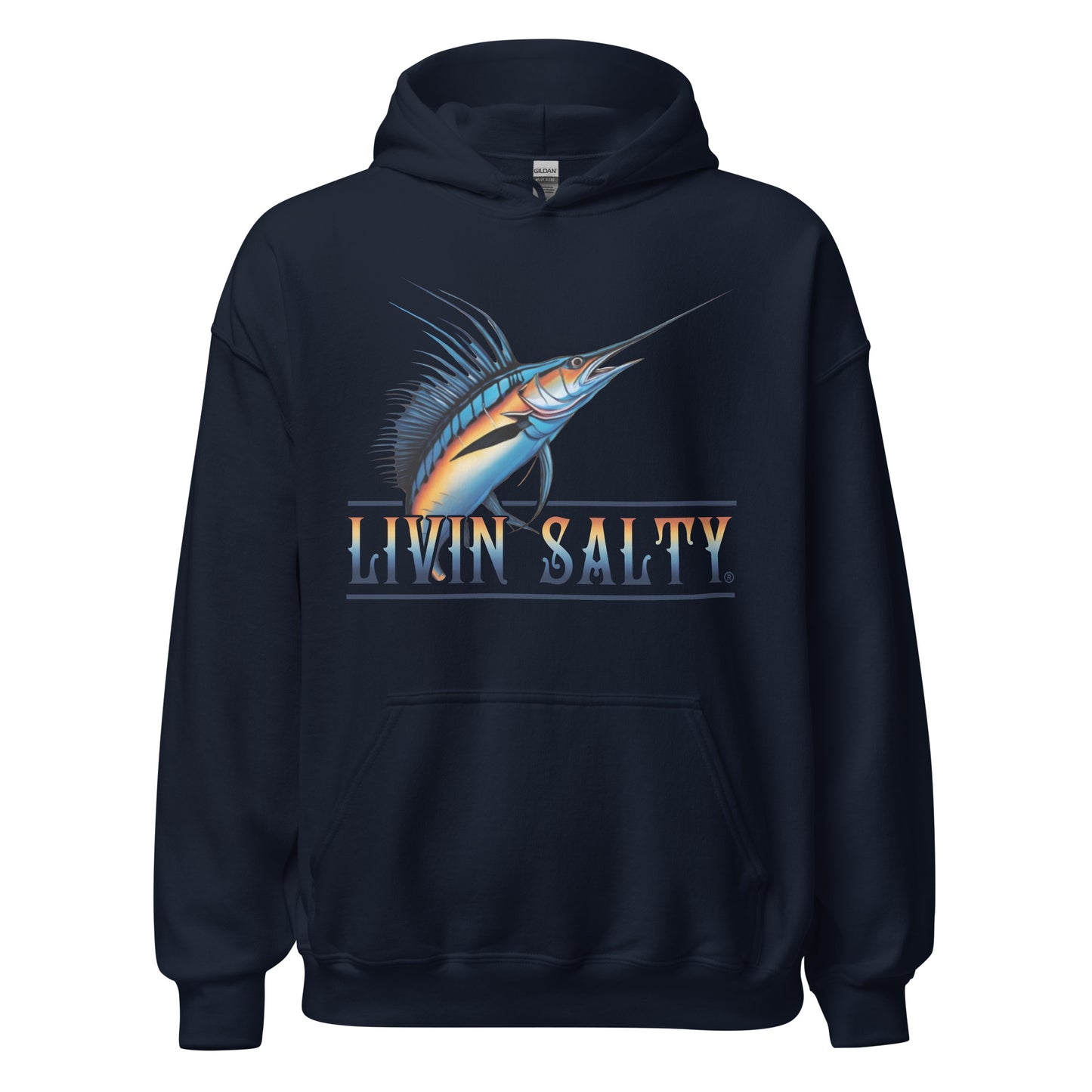 Unisex LIVIN SALTY Sailfish Hoodie