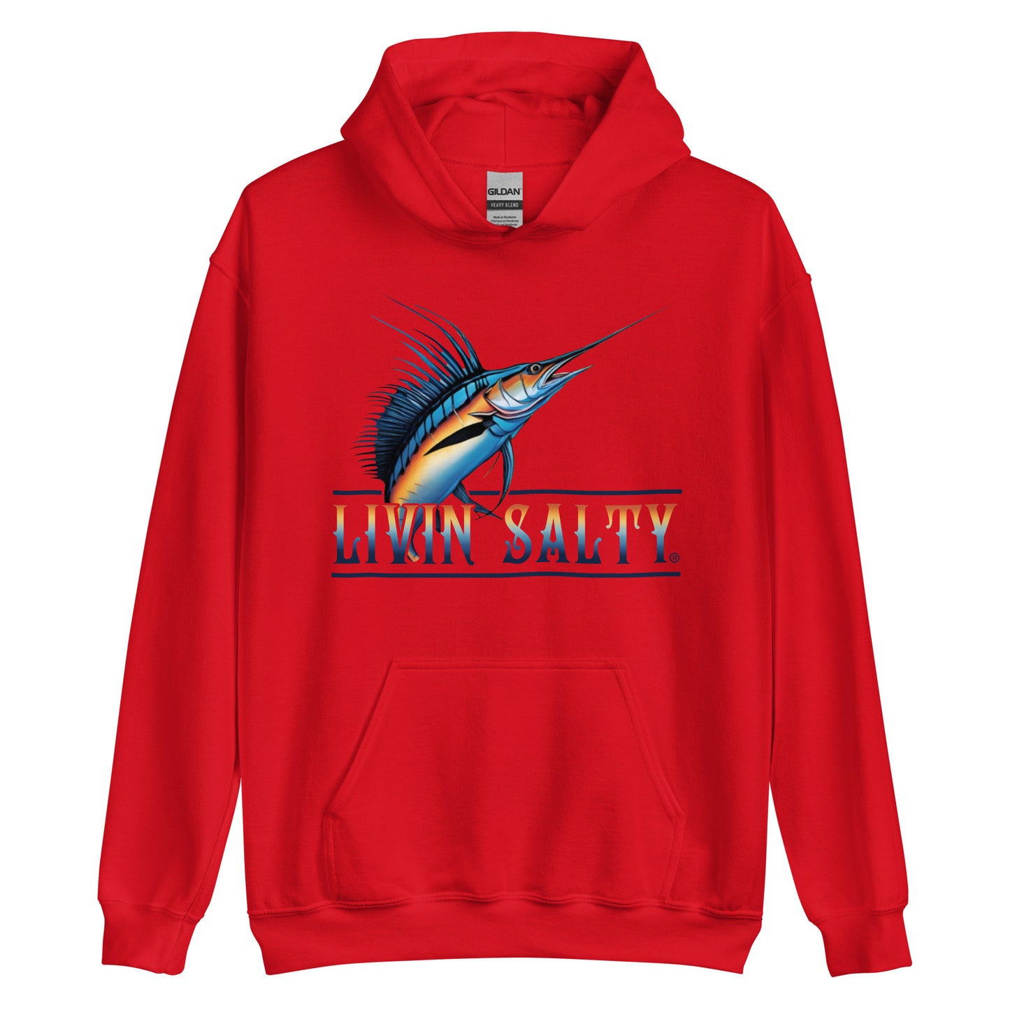 Unisex LIVIN SALTY Sailfish Hoodie