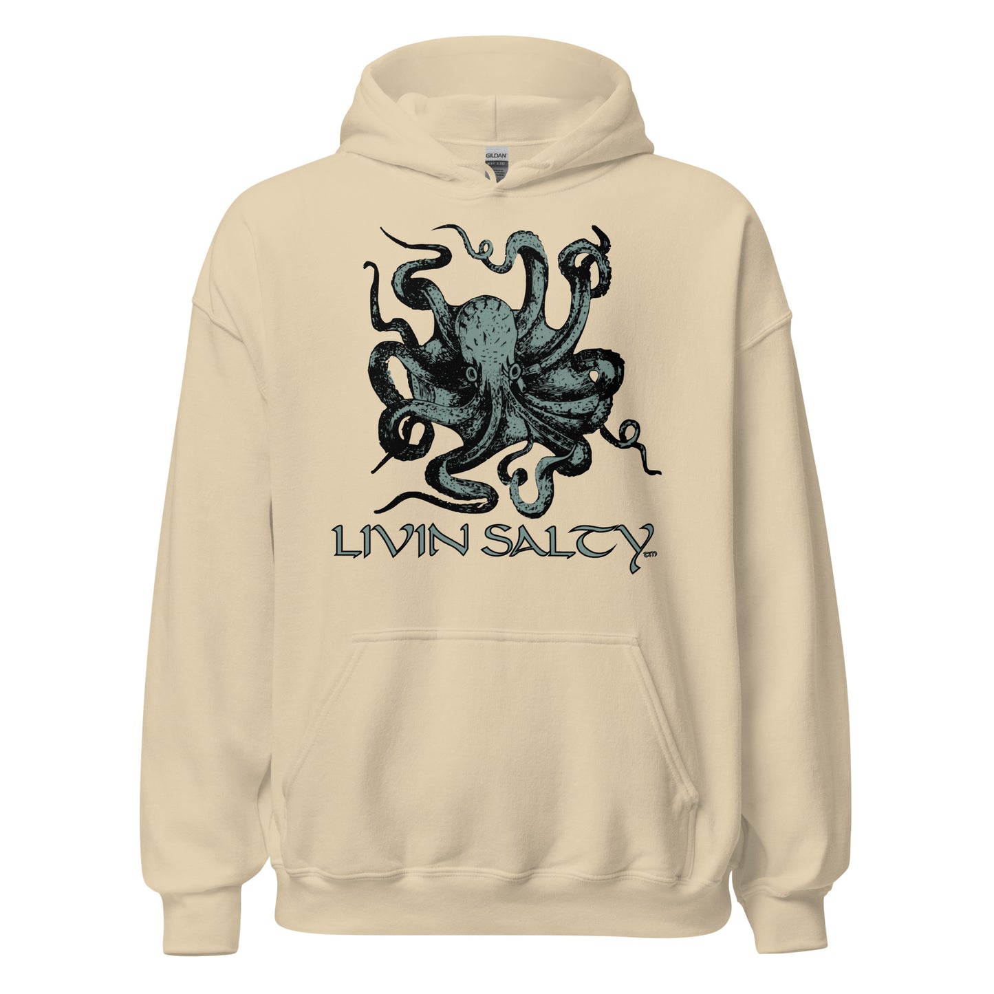 Unisex LIVIN SALTY Octopus Hoodie