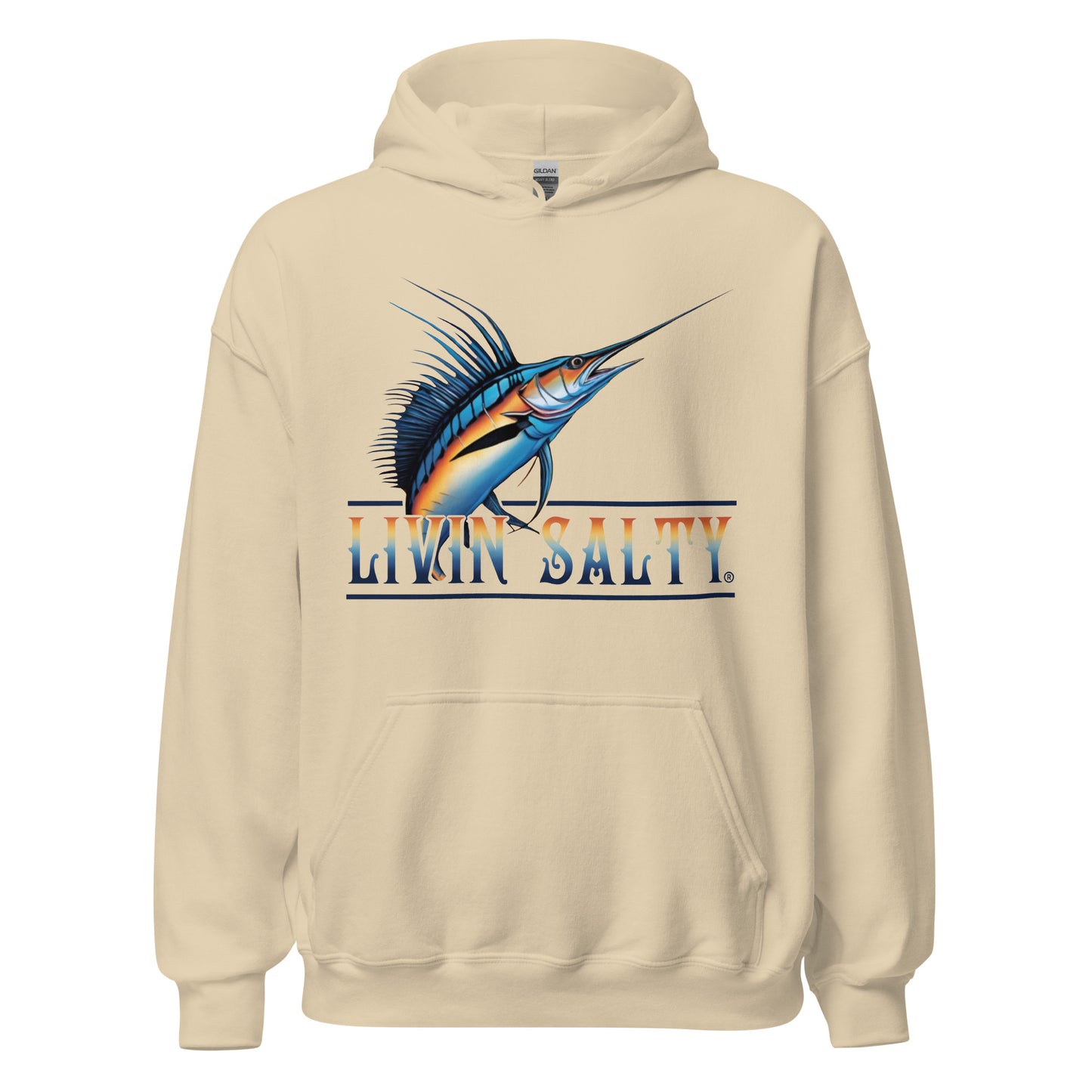 Unisex LIVIN SALTY Sailfish Hoodie