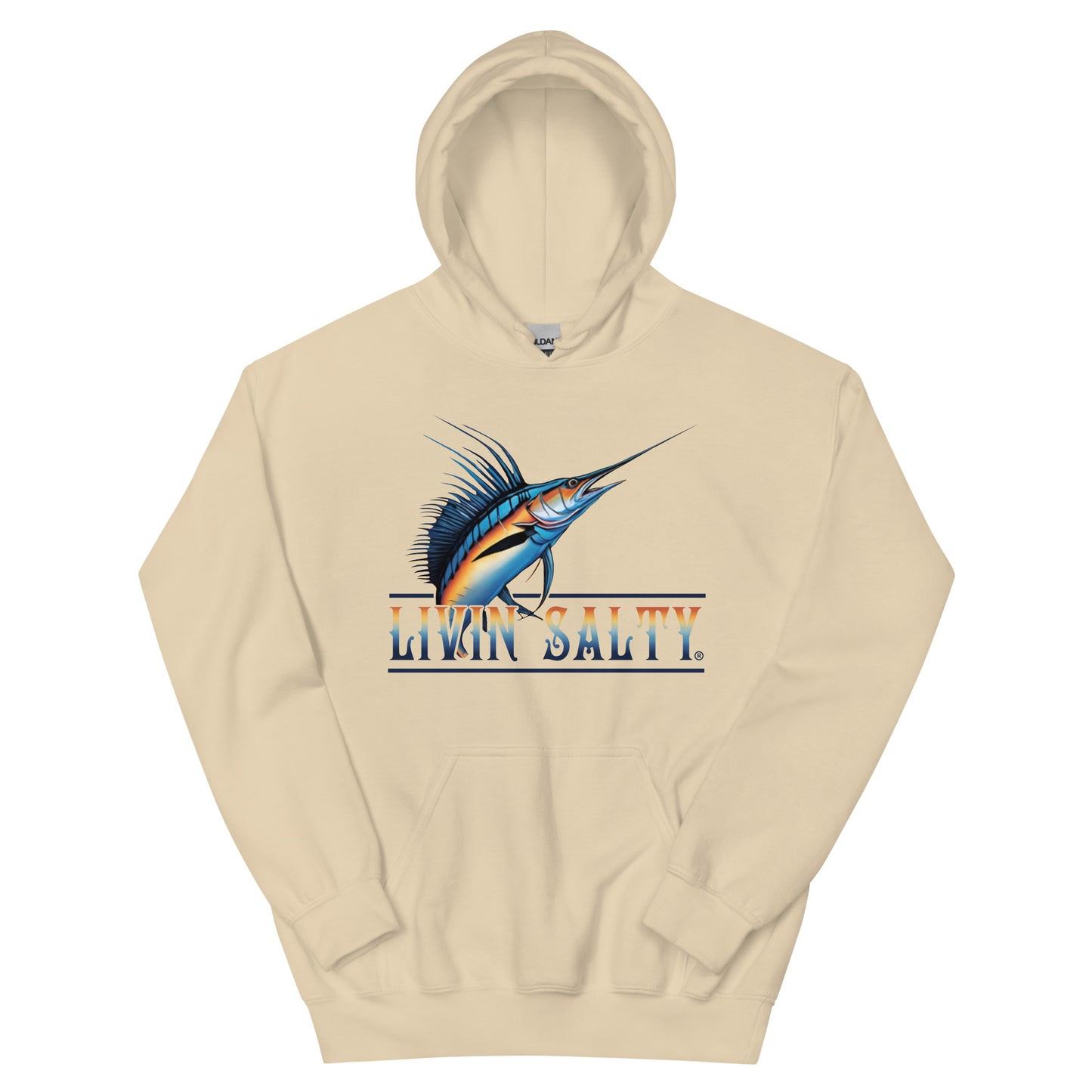 Unisex LIVIN SALTY Sailfish Hoodie