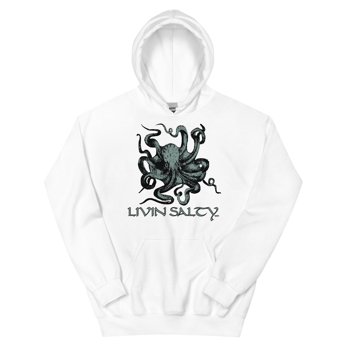 Unisex LIVIN SALTY Octopus Hoodie