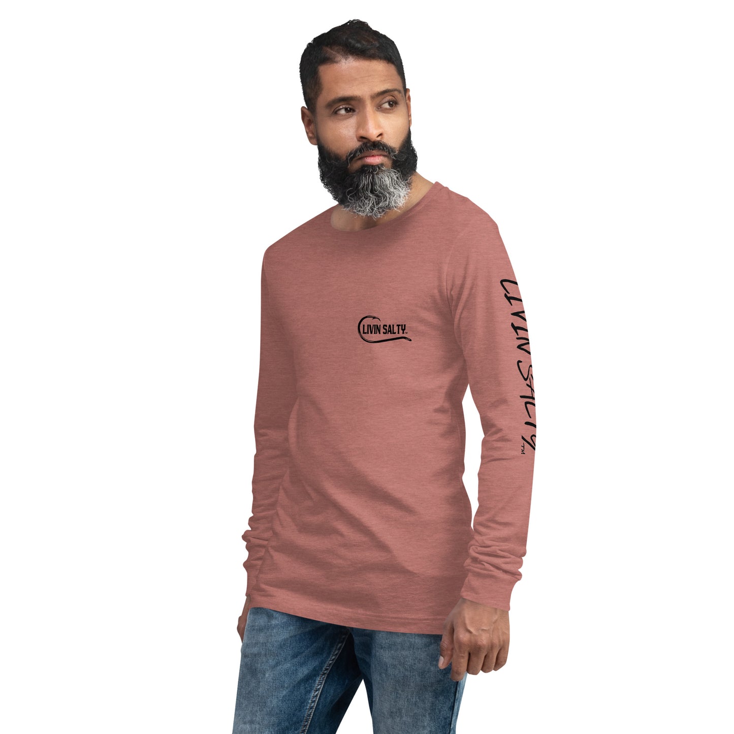 LIVIN SALTY crab Long Sleeve Tee