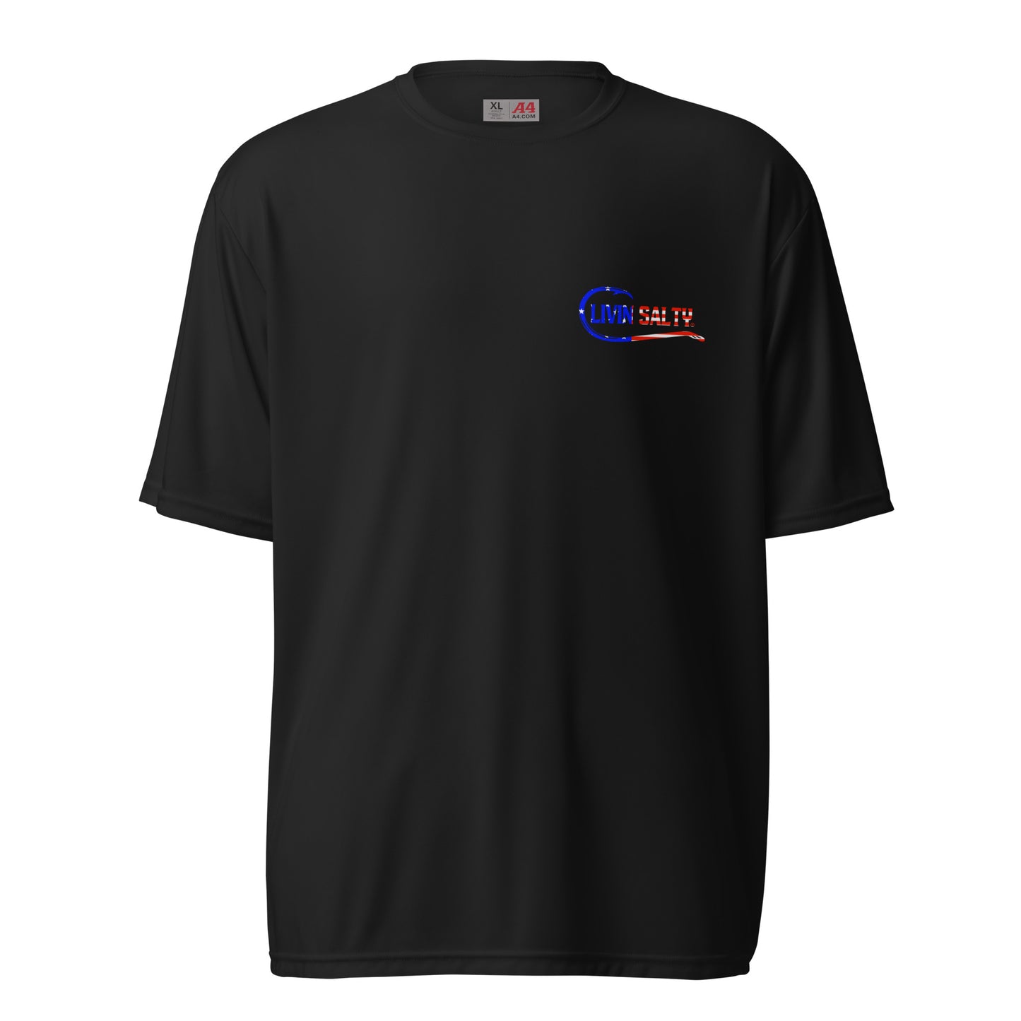 Unisex SPF LIVIN SALTY Flag t-shirt