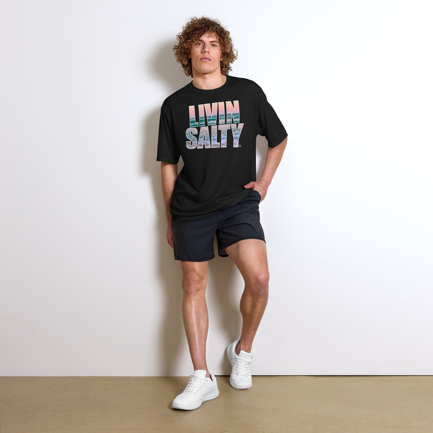 Unisex SPF LIVIN SALTY t-shirt