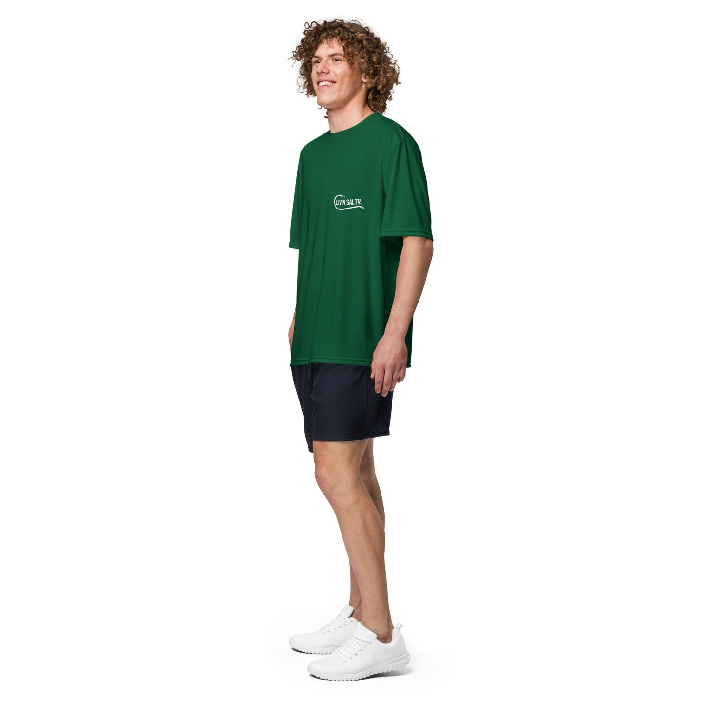 Dry fit LIVIN SALTY Shark T-Shirt