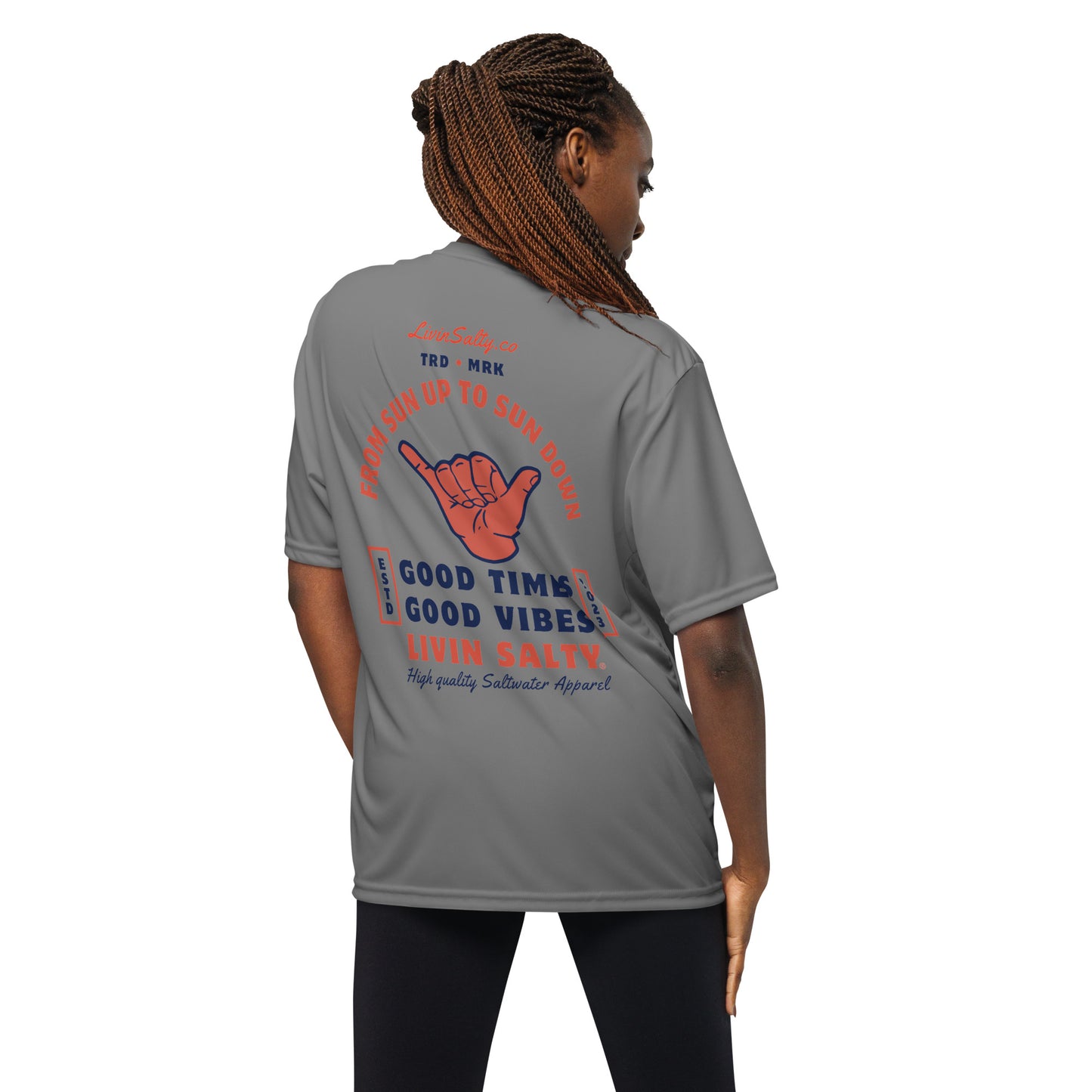 Unisex LIVIN SALTY SPF t-shirt
