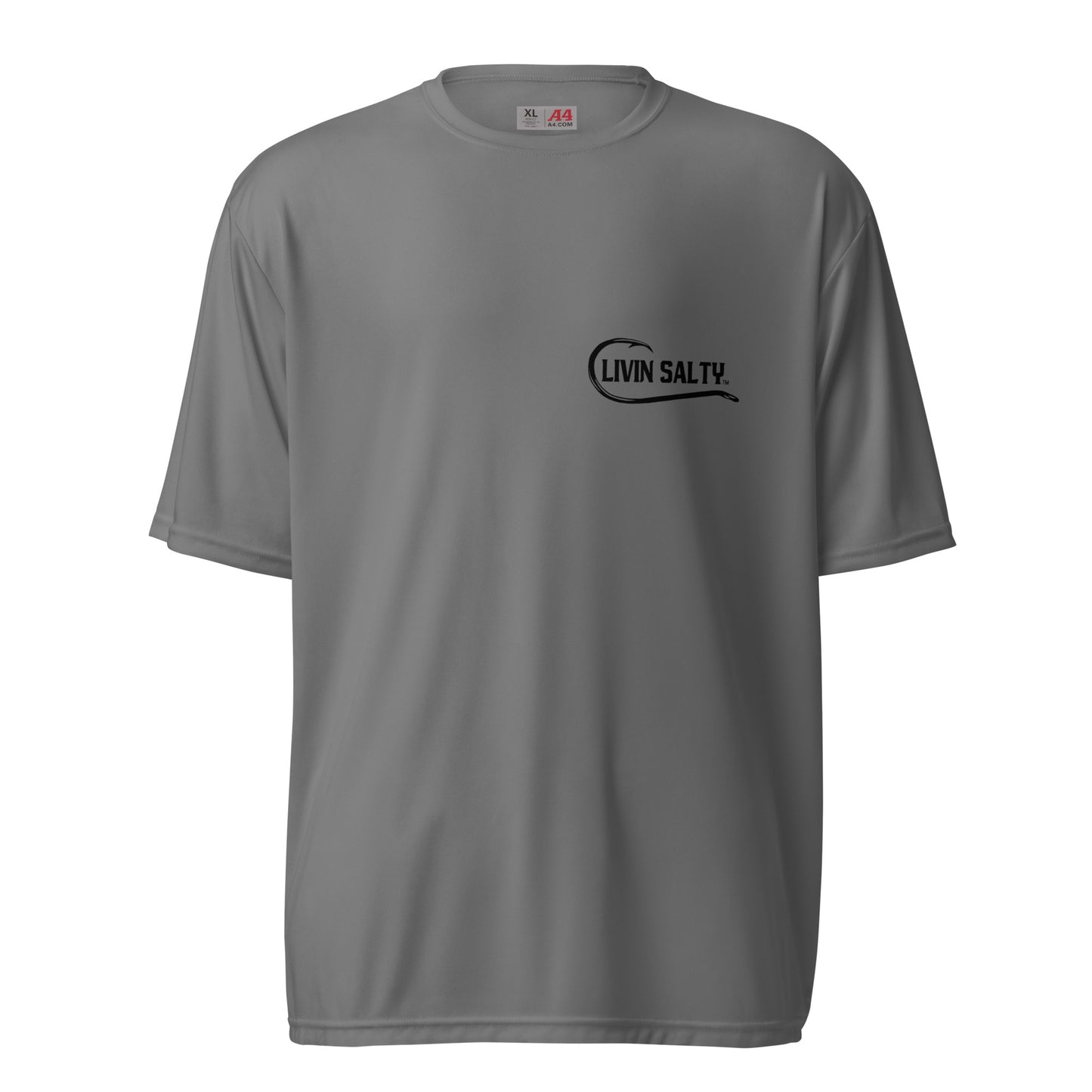 Dry fit LIVIN SALTY Shrimp shirt