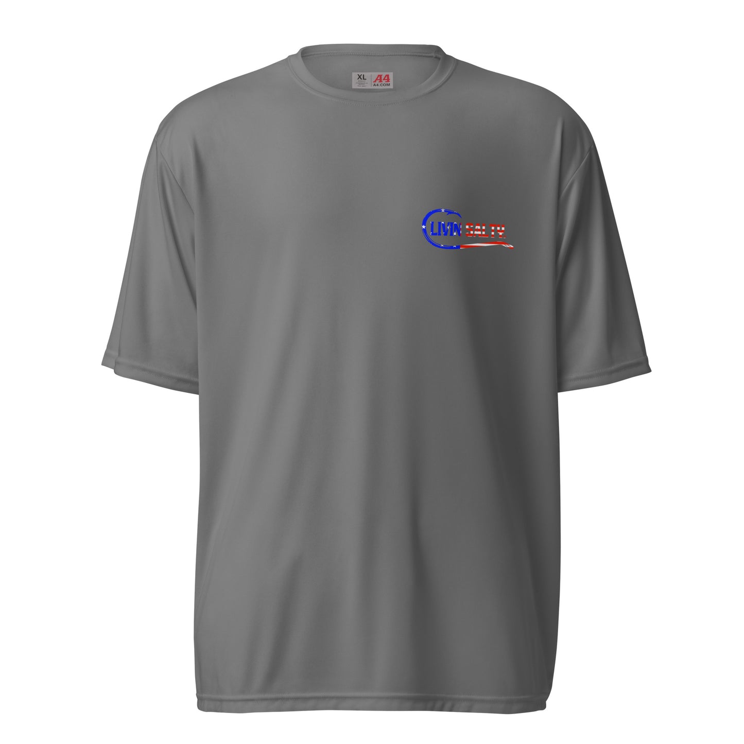 Unisex SPF LIVIN SALTY Flag t-shirt