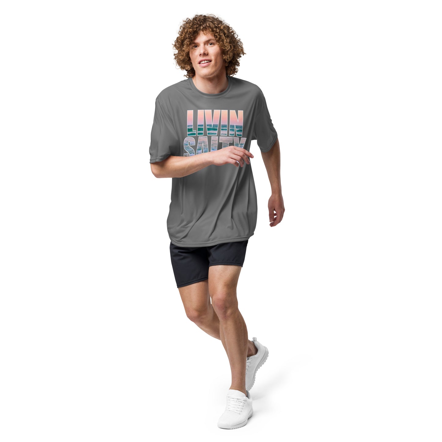 Unisex SPF LIVIN SALTY t-shirt
