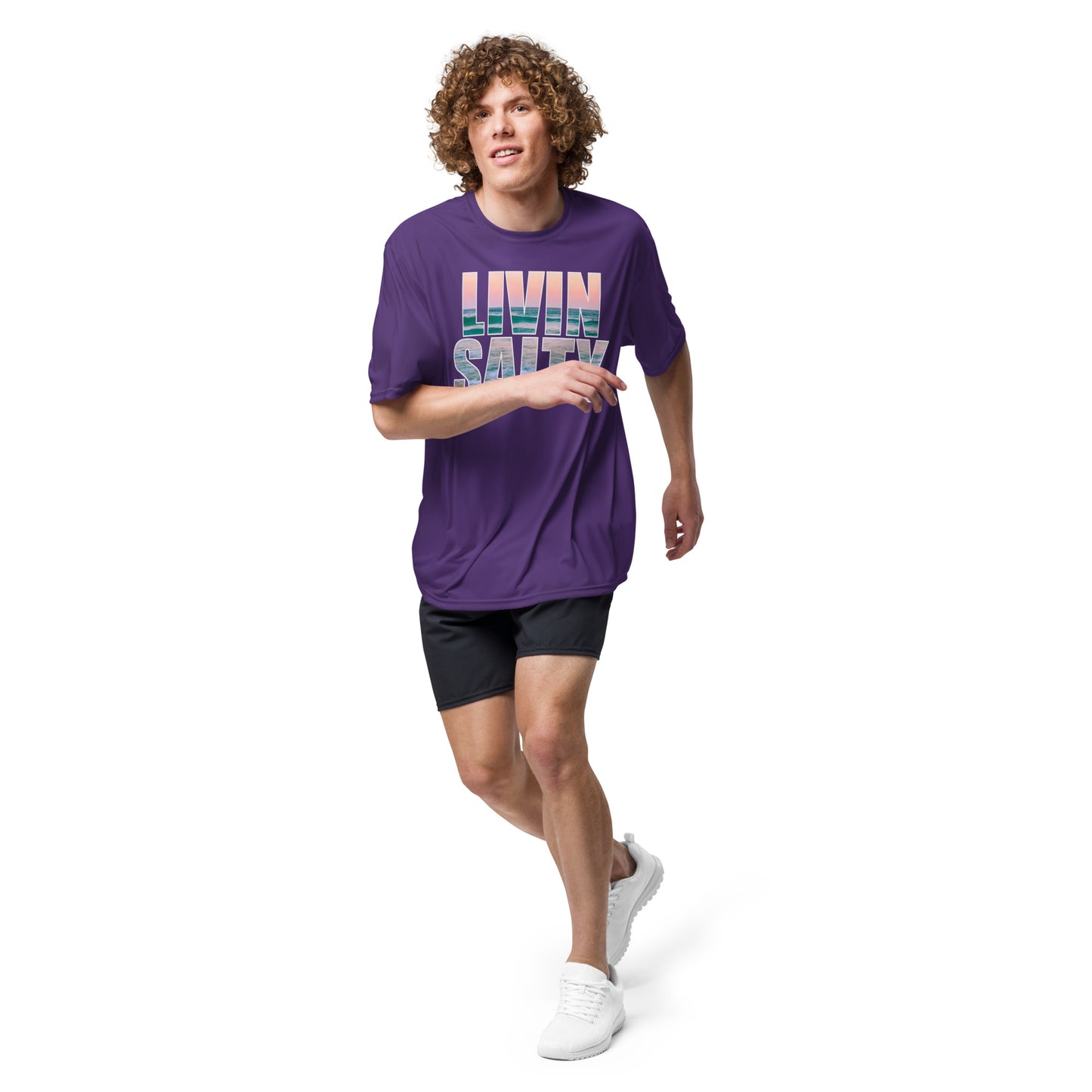 Unisex SPF LIVIN SALTY t-shirt