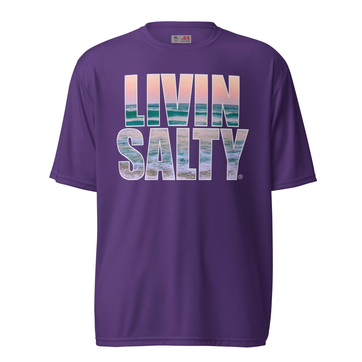 Unisex SPF LIVIN SALTY t-shirt