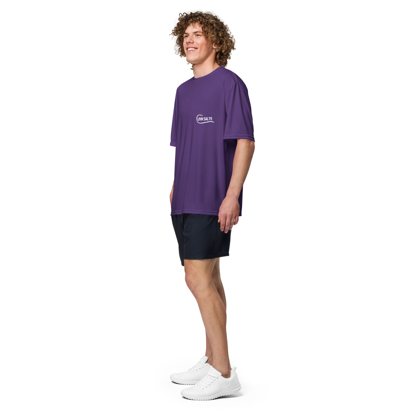 Dry fit LIVIN SALTY Shark T-Shirt