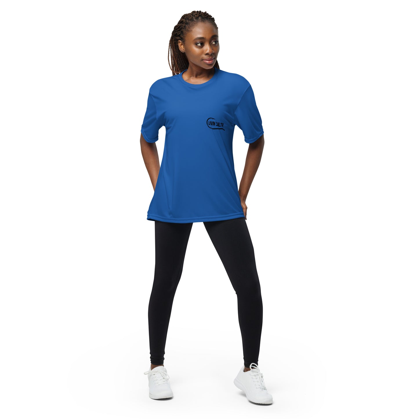 Unisex dry-fit Octopus LIVIN SALTY t-shirt