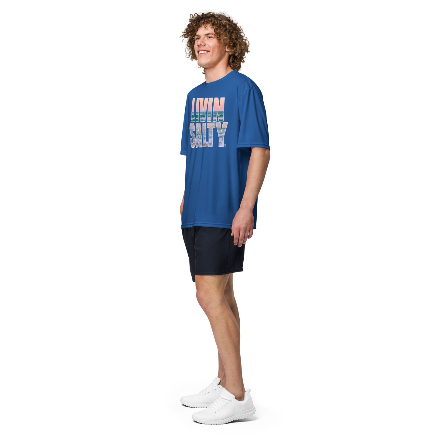 Unisex SPF LIVIN SALTY t-shirt