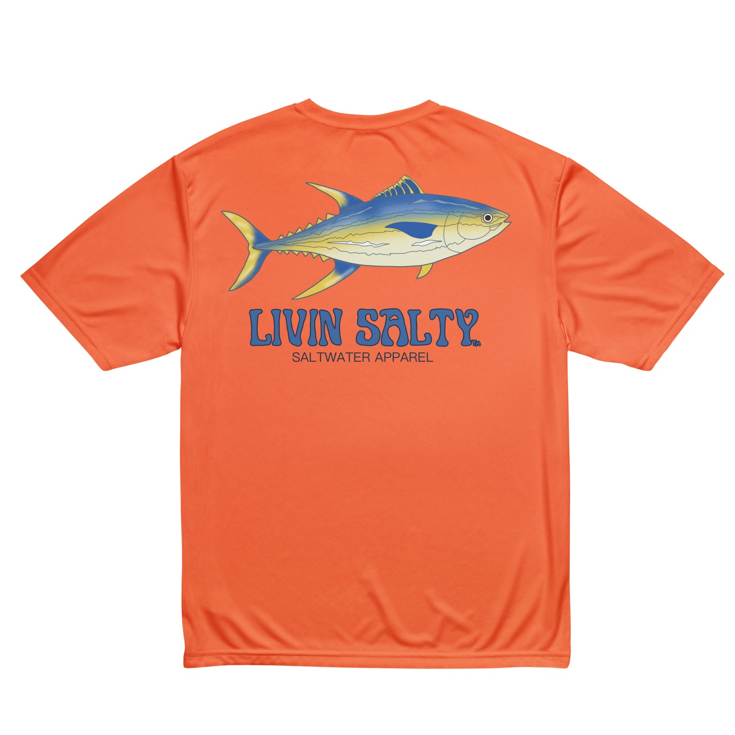 Unisex DRIFIT Tuna LIVIN SALTY t-shirt