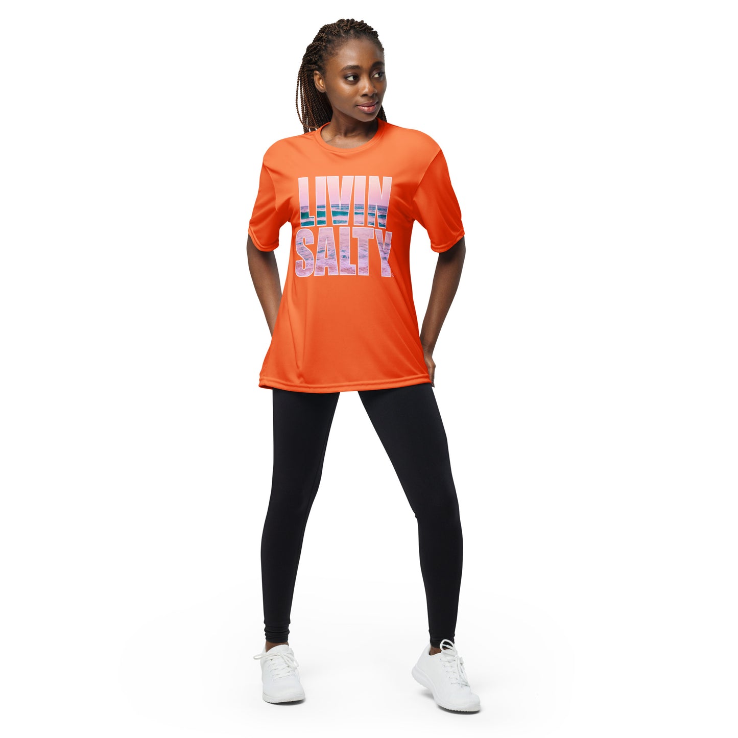 Unisex SPF LIVIN SALTY t-shirt