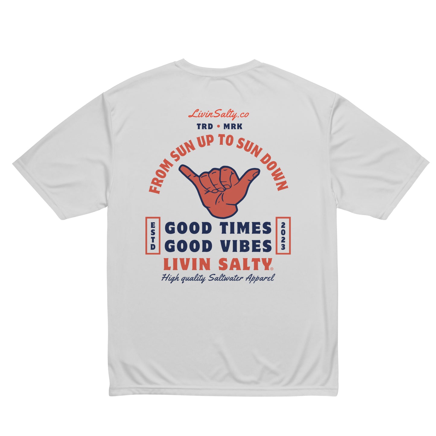 Unisex LIVIN SALTY SPF t-shirt