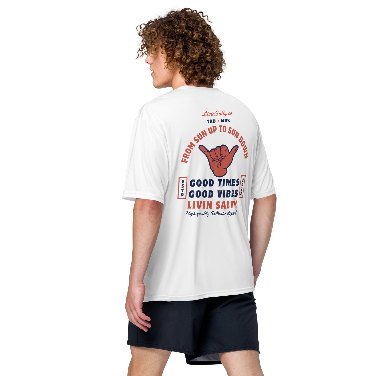 Unisex LIVIN SALTY SPF t-shirt