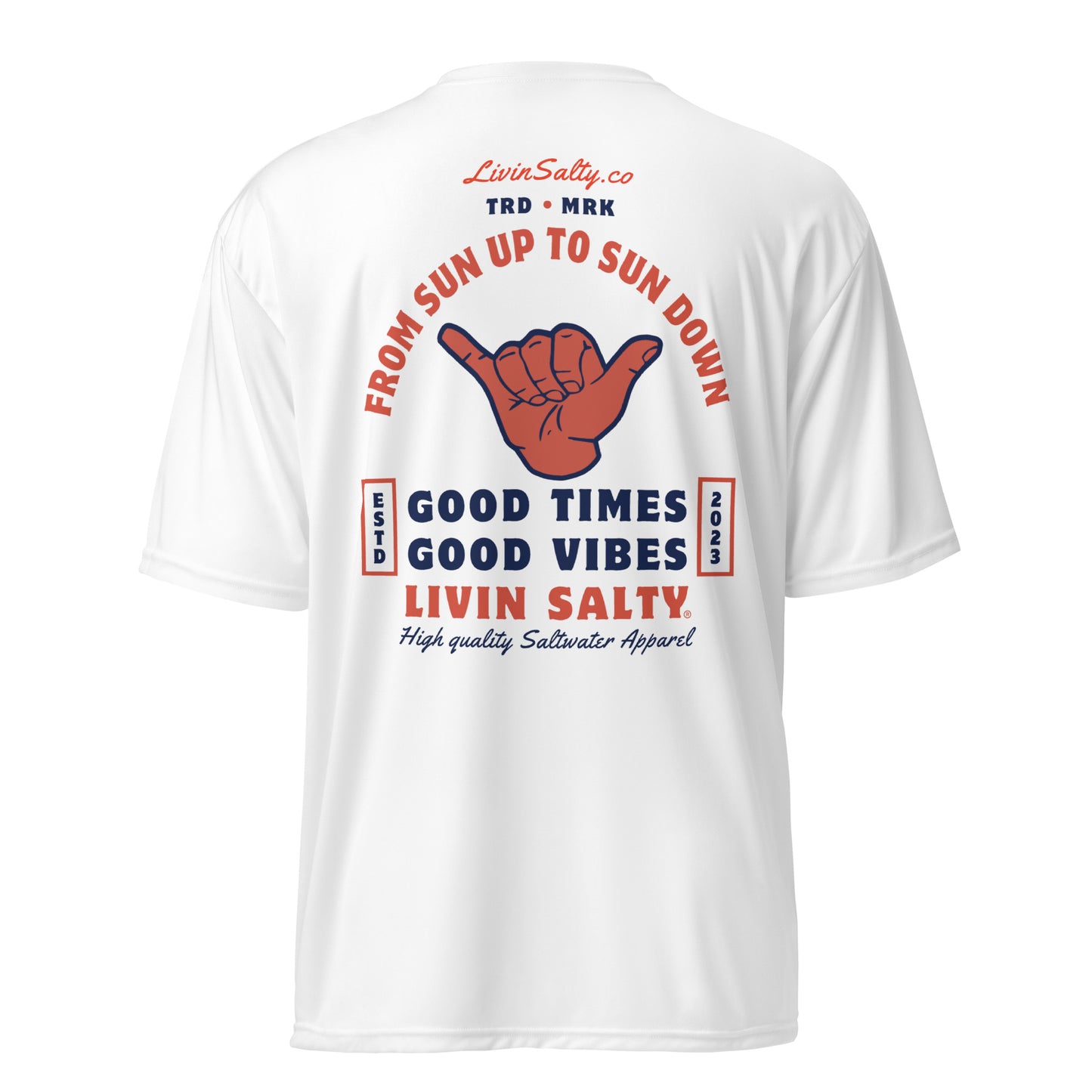 Unisex LIVIN SALTY SPF t-shirt
