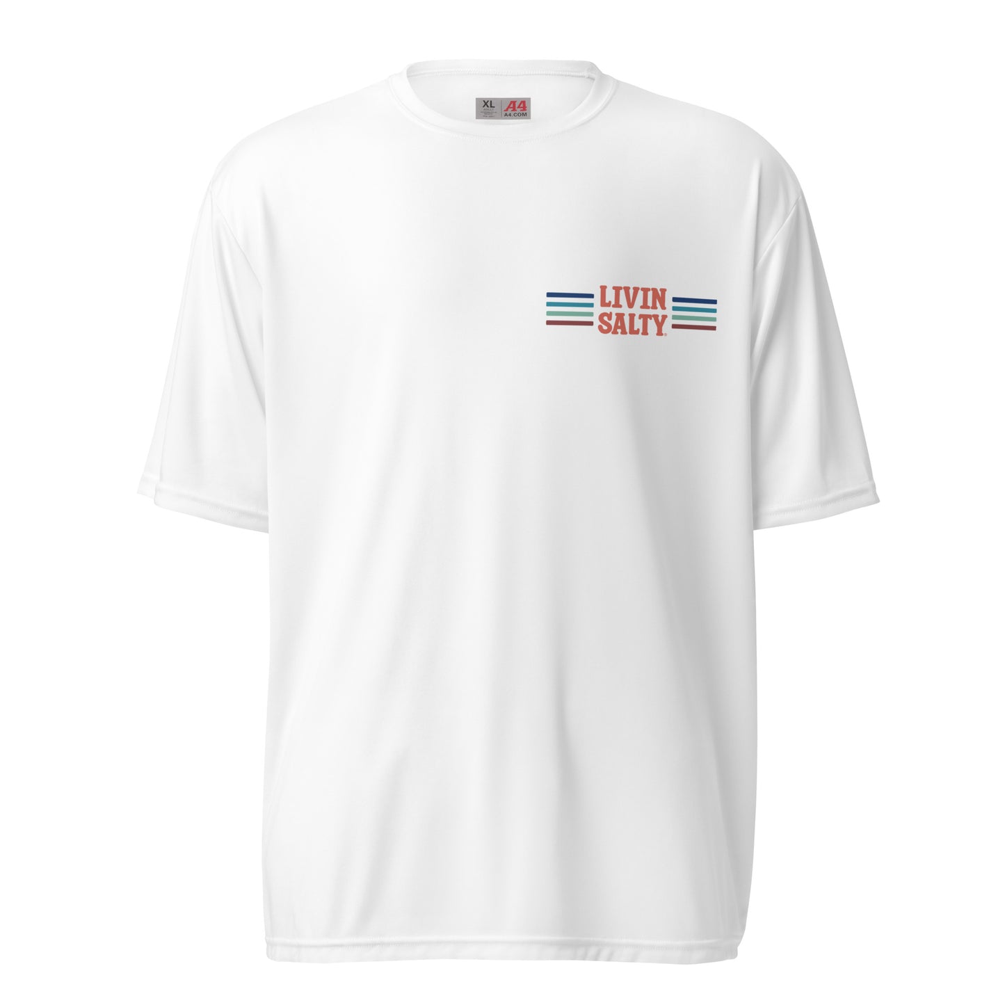 Unisex SPF LIVIN SALTY Pelican t-shirt