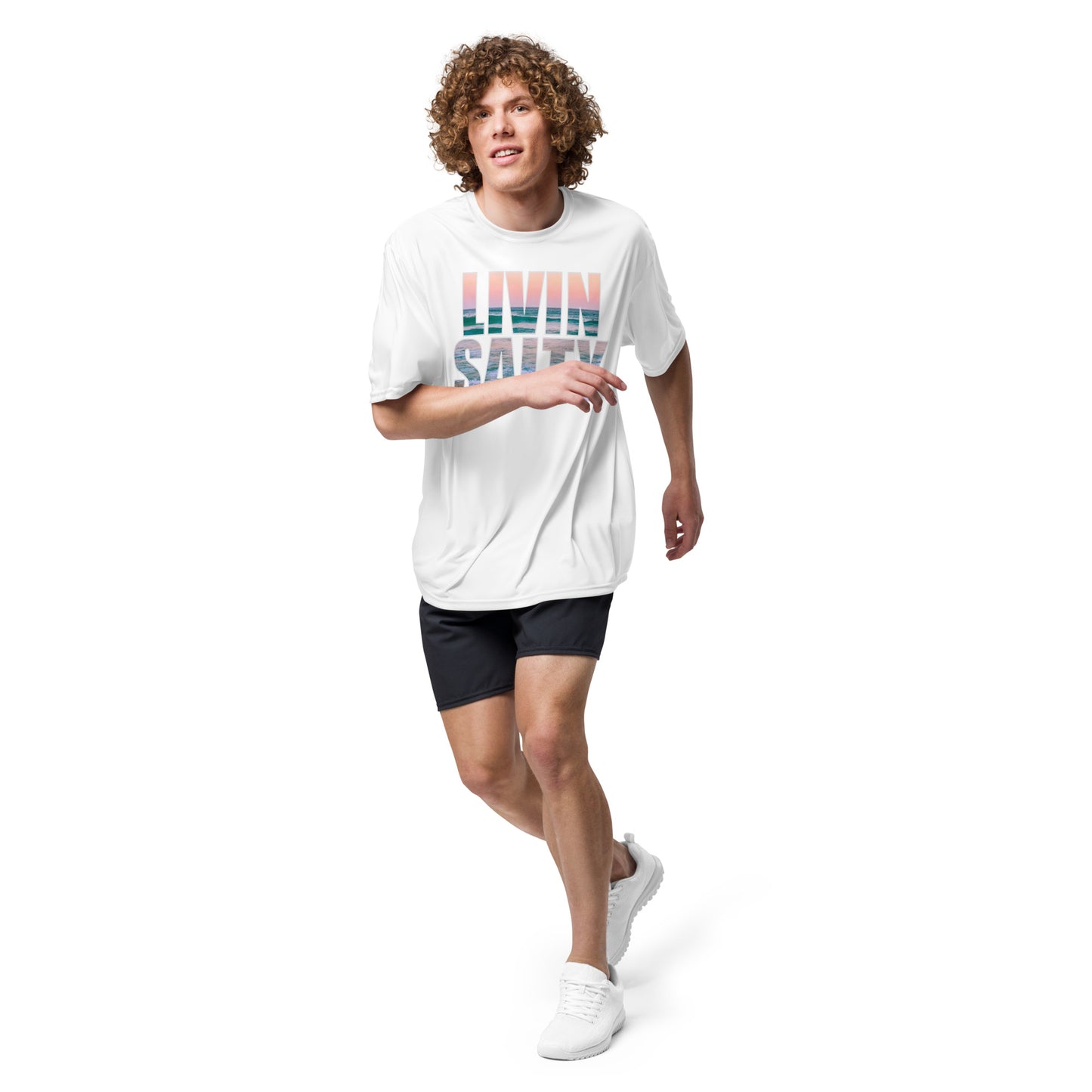 Unisex SPF LIVIN SALTY t-shirt