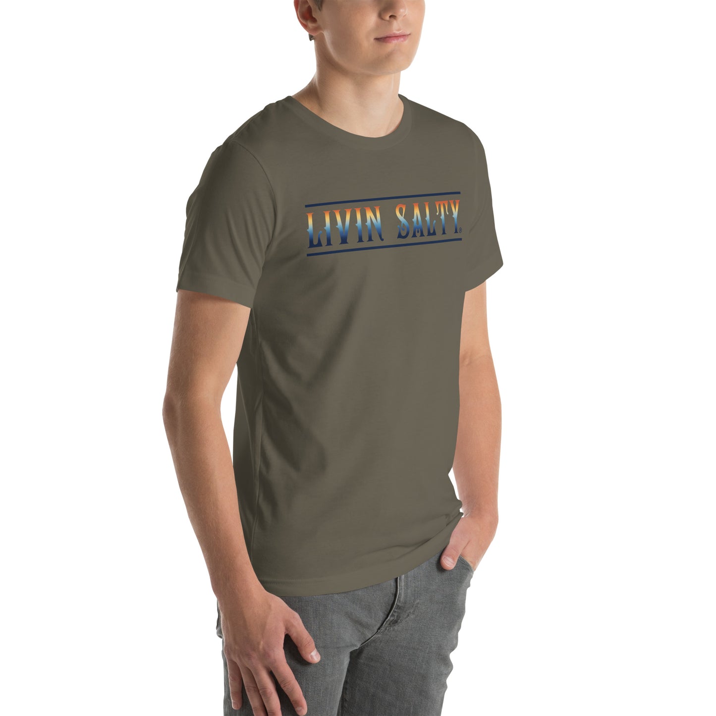 Unisex LIVIN SALTY Sailfish t-shirt