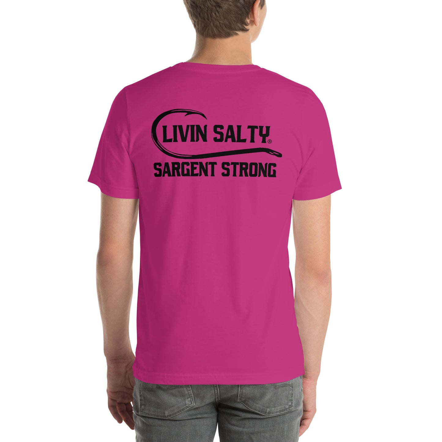 LIVIN SALTY SargentStrong Unisex t-shirt