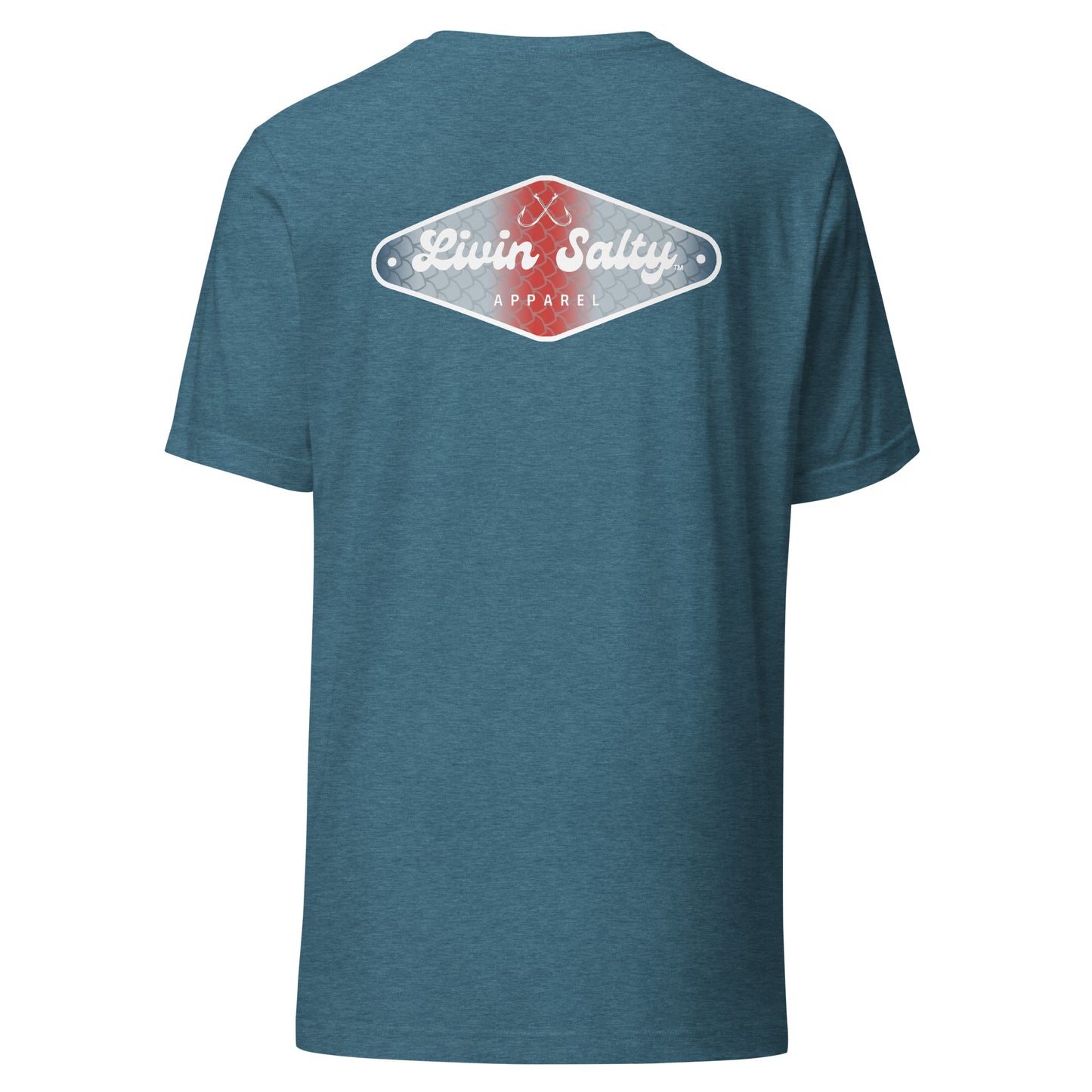 Unisex LIVIN SALTY cotton t-shirt