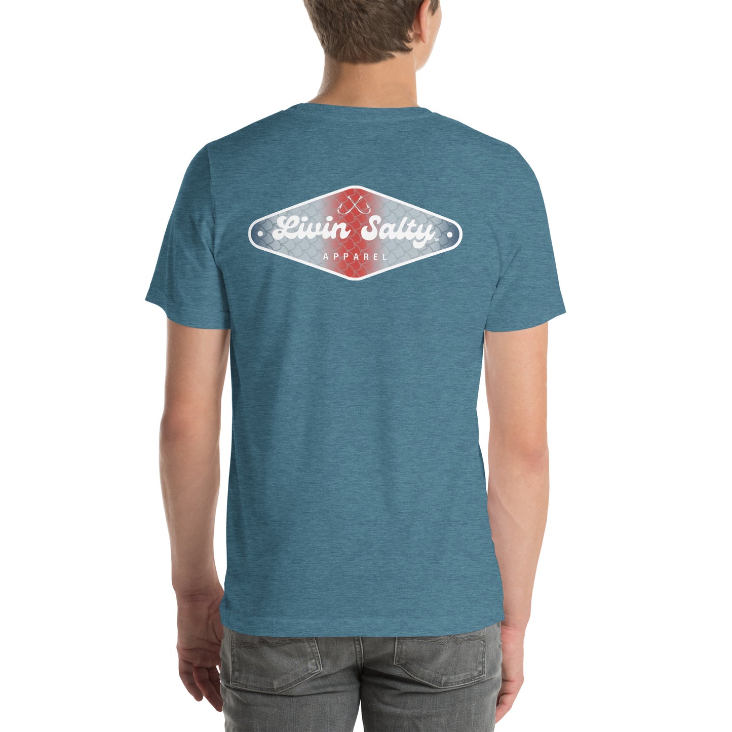 Unisex LIVIN SALTY cotton t-shirt