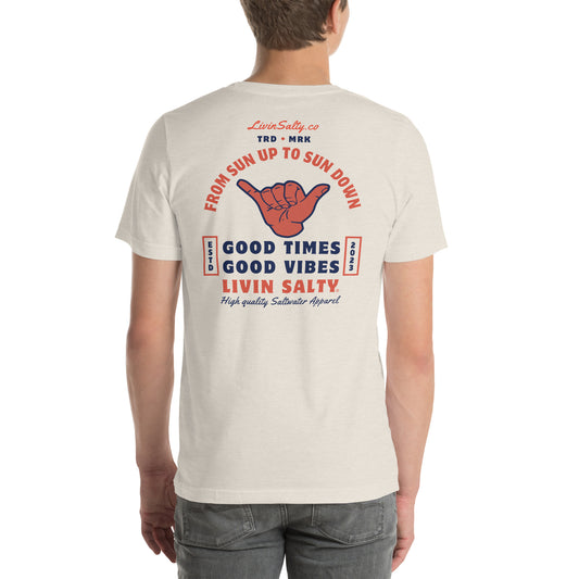 Unisex LIVIN SALTY t-shirt