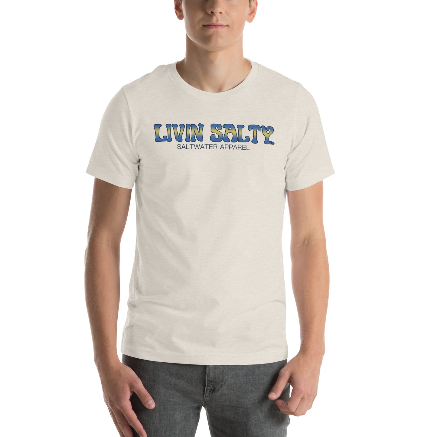 Unisex Tuna LIVIN SALTY Cotton t-shirt