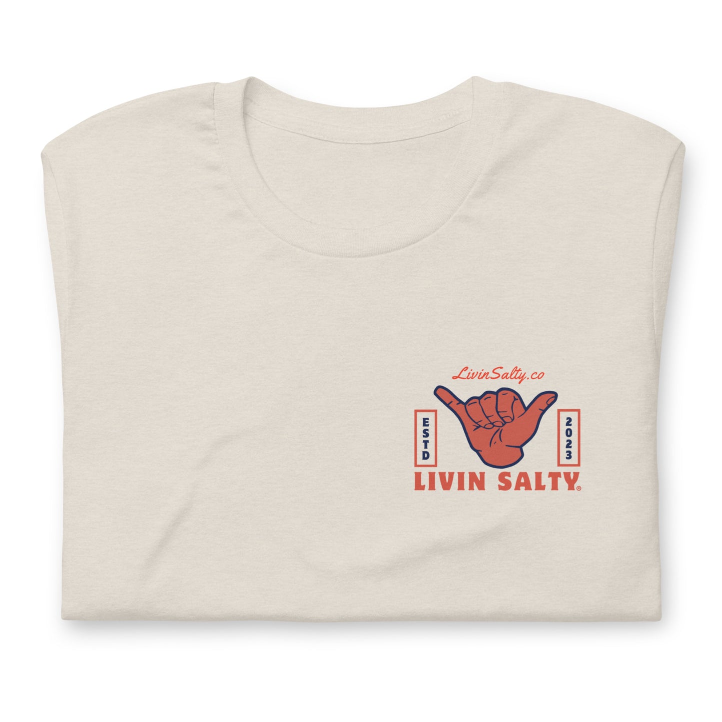 Unisex LIVIN SALTY t-shirt