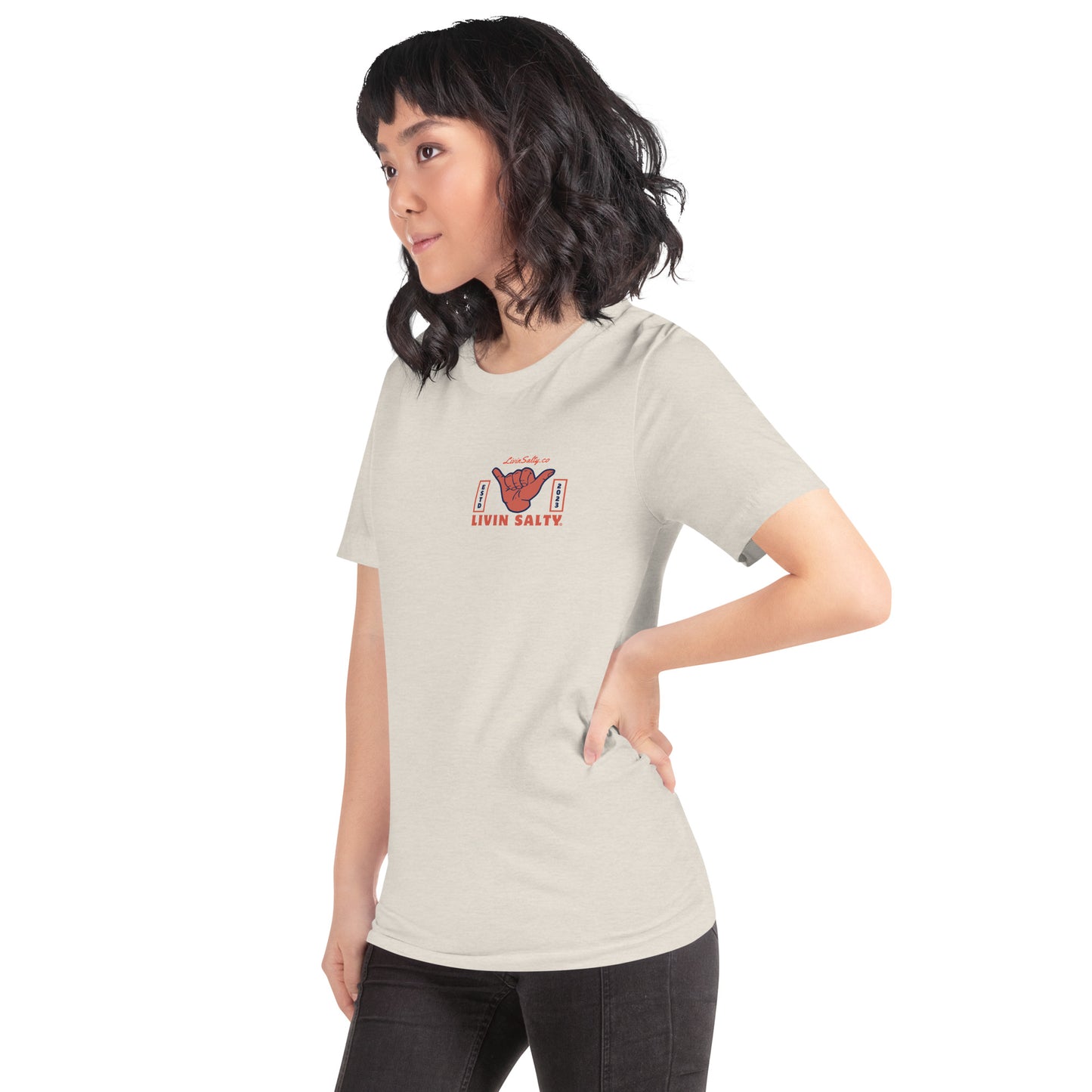 Unisex LIVIN SALTY t-shirt