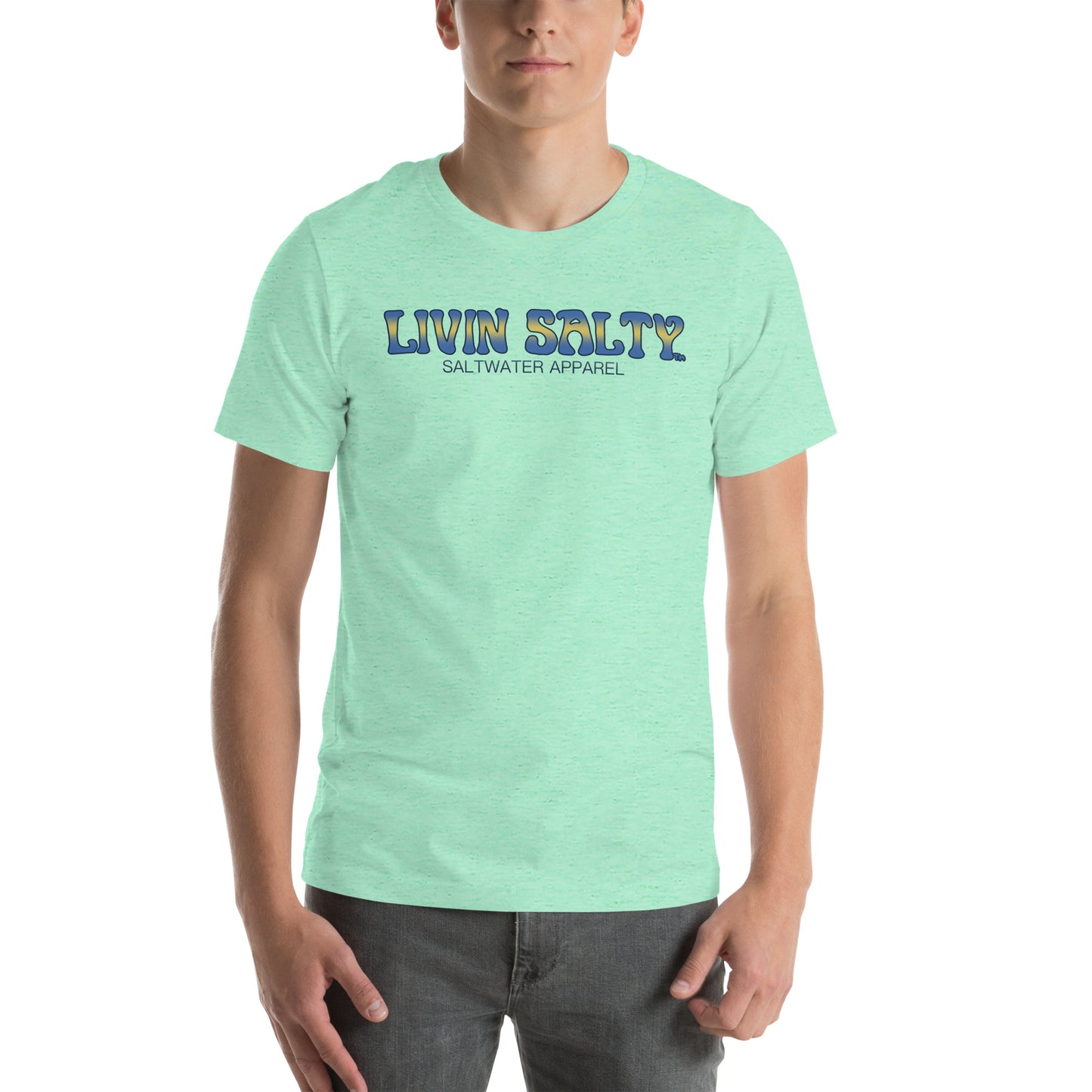 Unisex Tuna LIVIN SALTY Cotton t-shirt