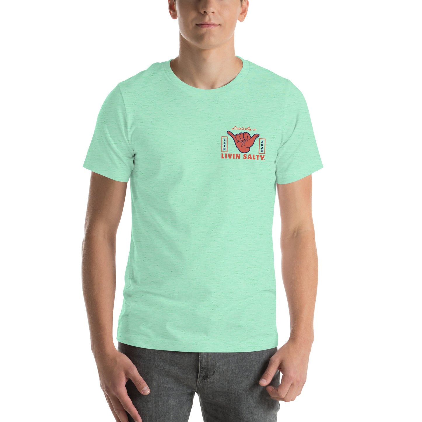 Unisex LIVIN SALTY t-shirt
