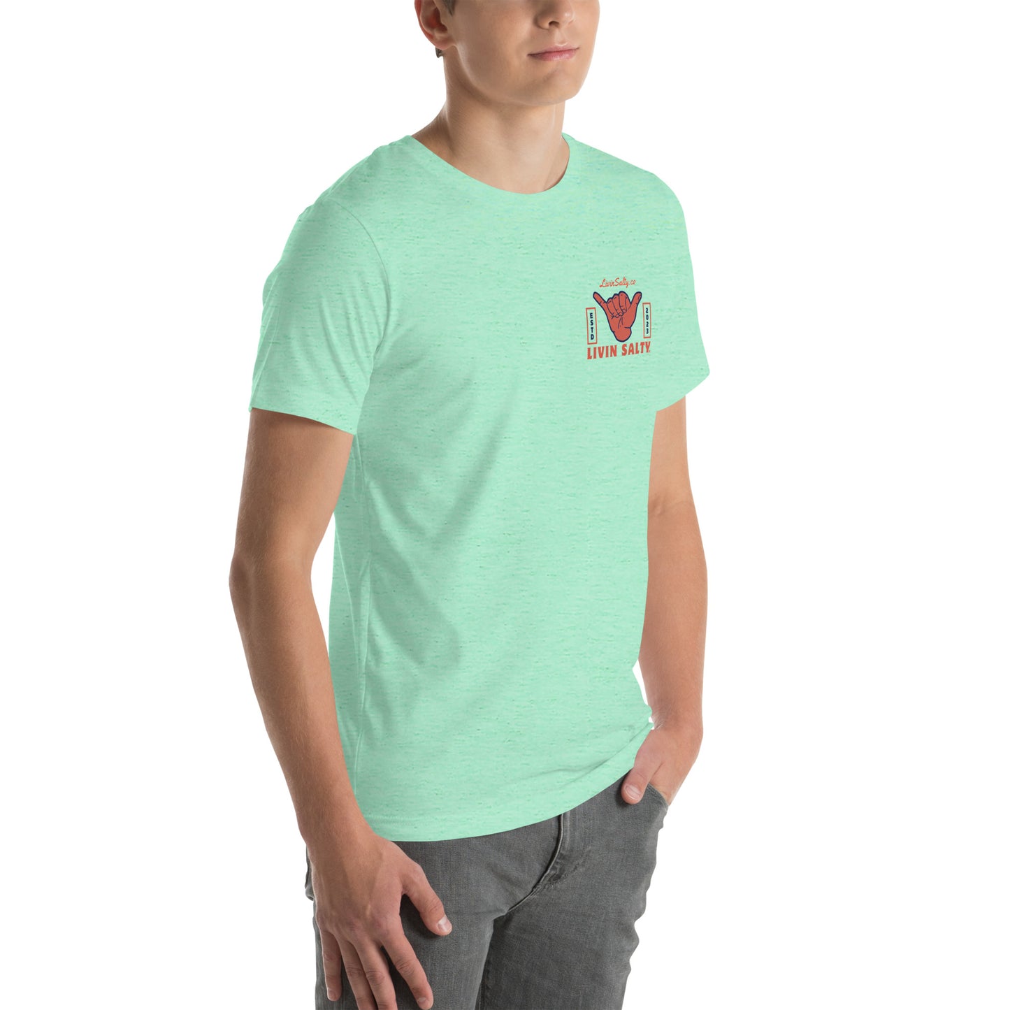 Unisex LIVIN SALTY t-shirt