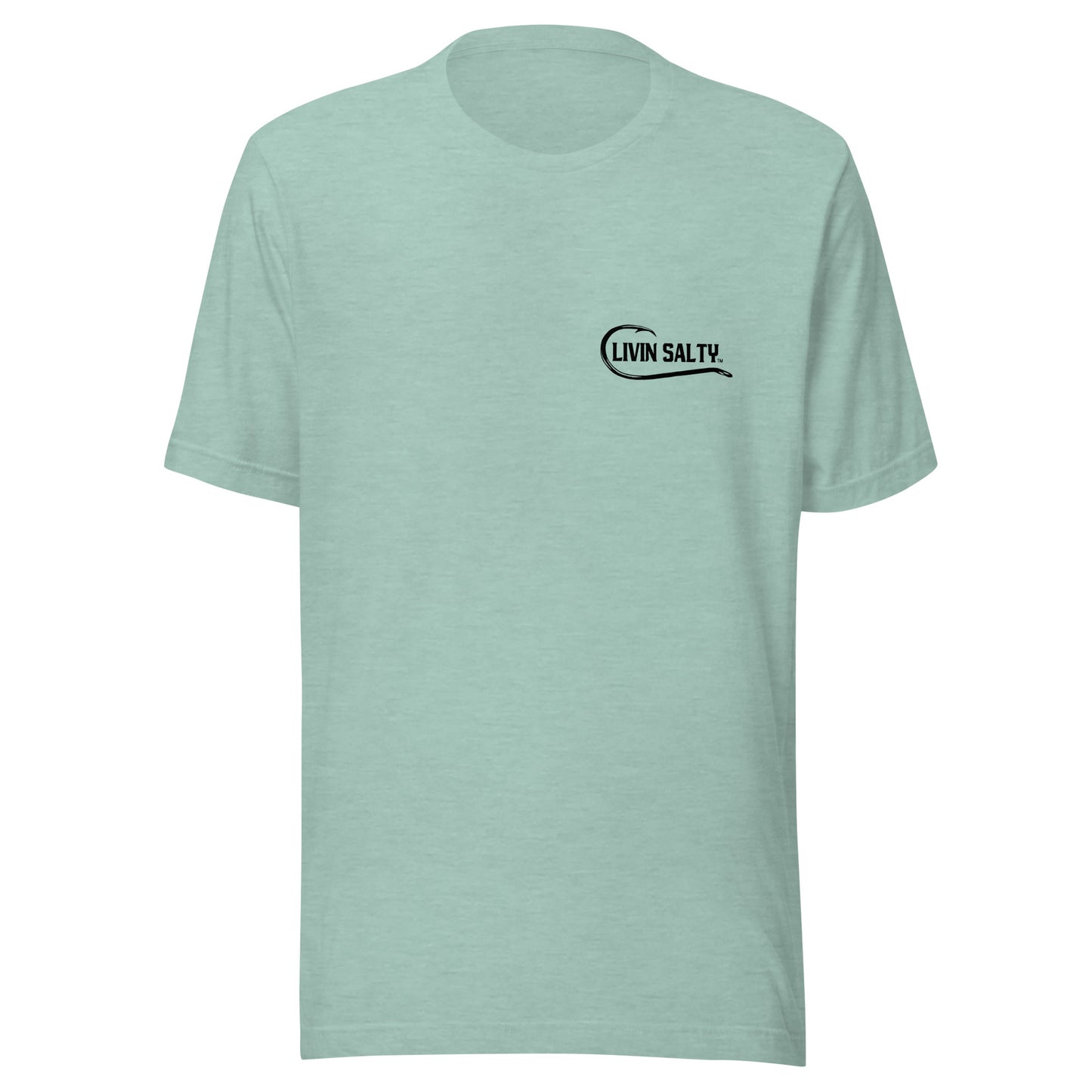 Unisex Texas Trio LIVIN SALTY Cotton t-shirt