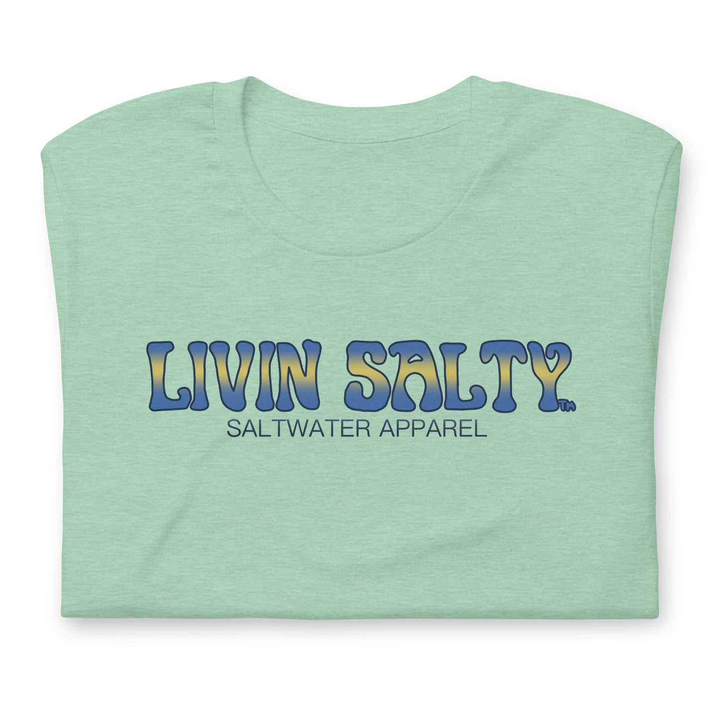 Unisex Tuna LIVIN SALTY Cotton t-shirt