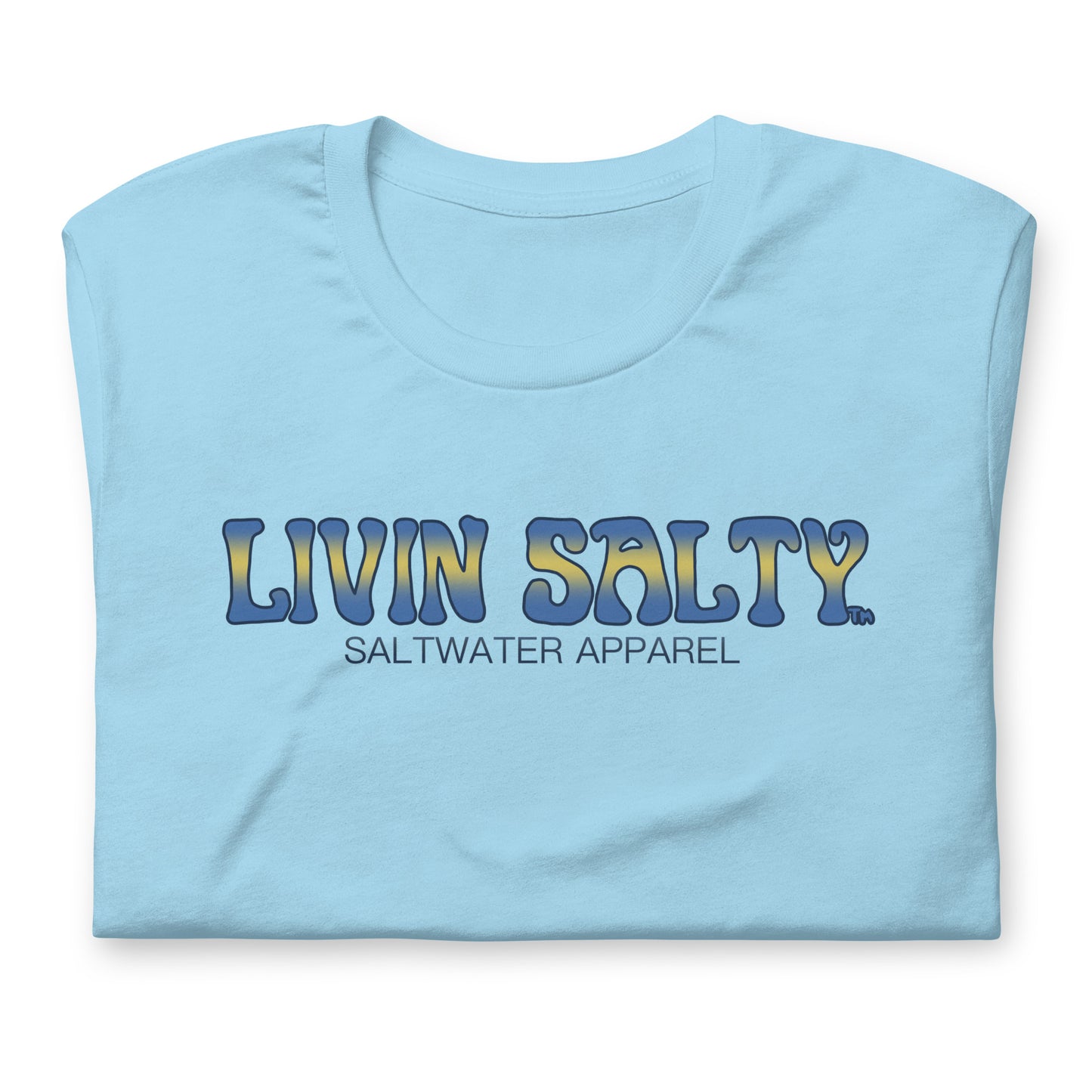 Unisex Tuna LIVIN SALTY Cotton t-shirt